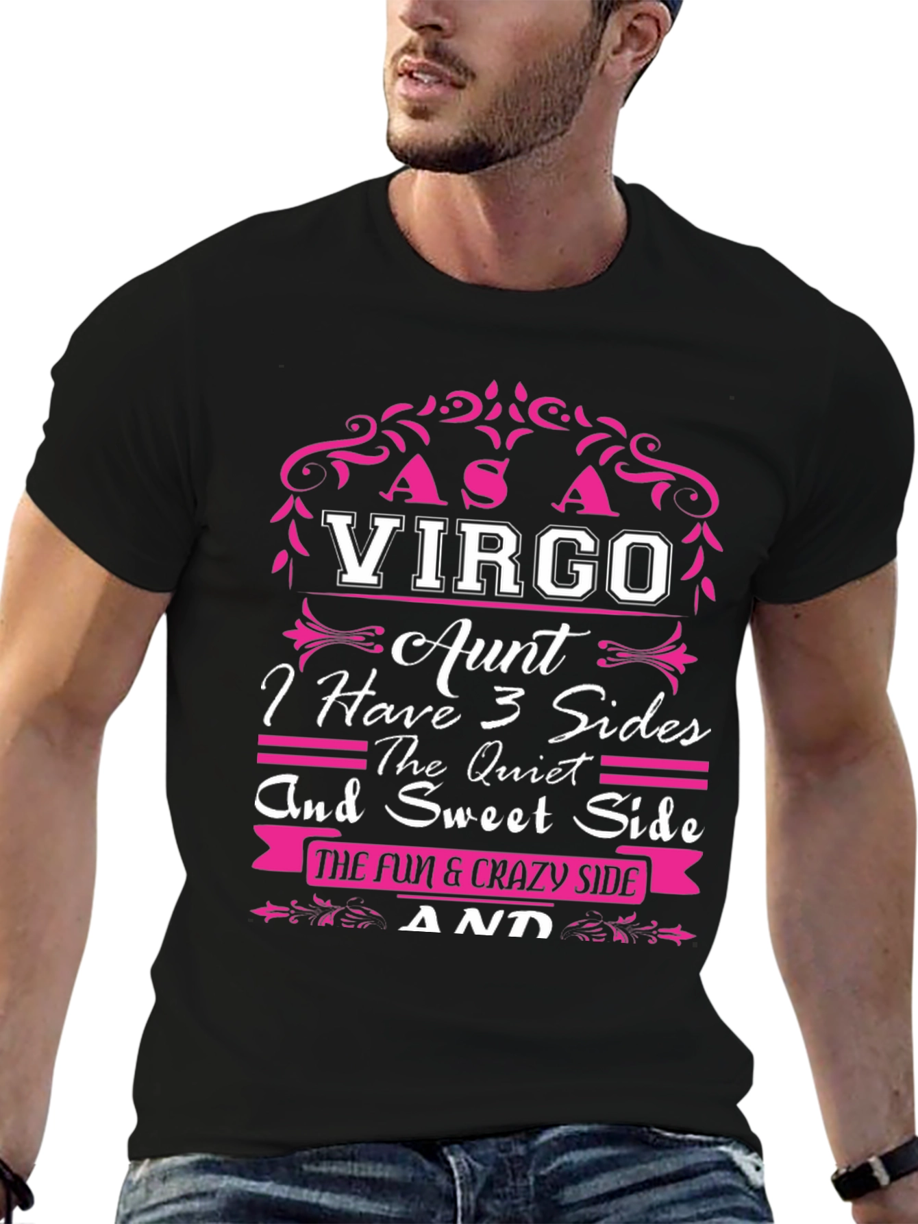Virgo Aunt T-Shirt - 3 Sides