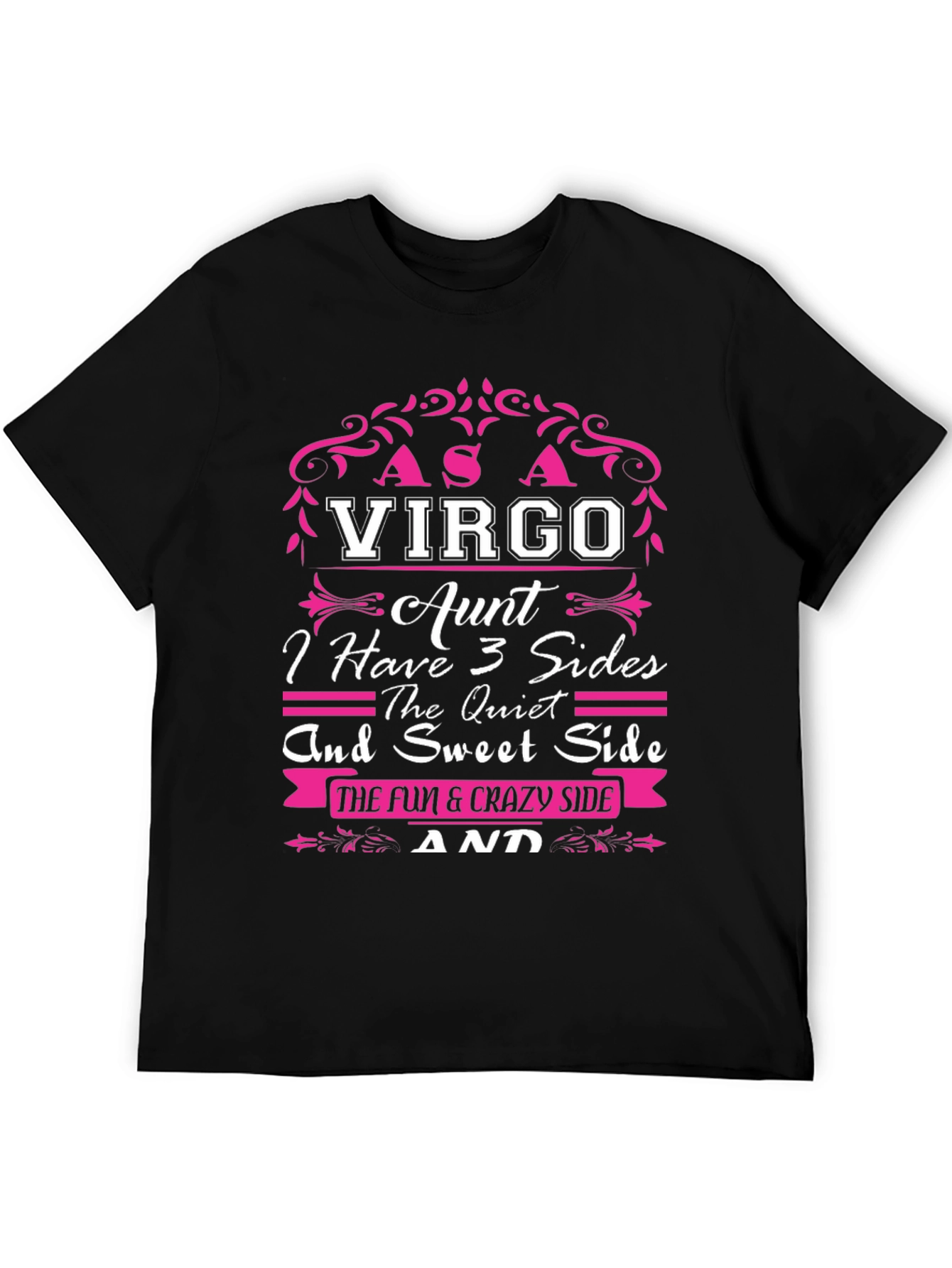 Virgo Aunt T-Shirt - 3 Sides