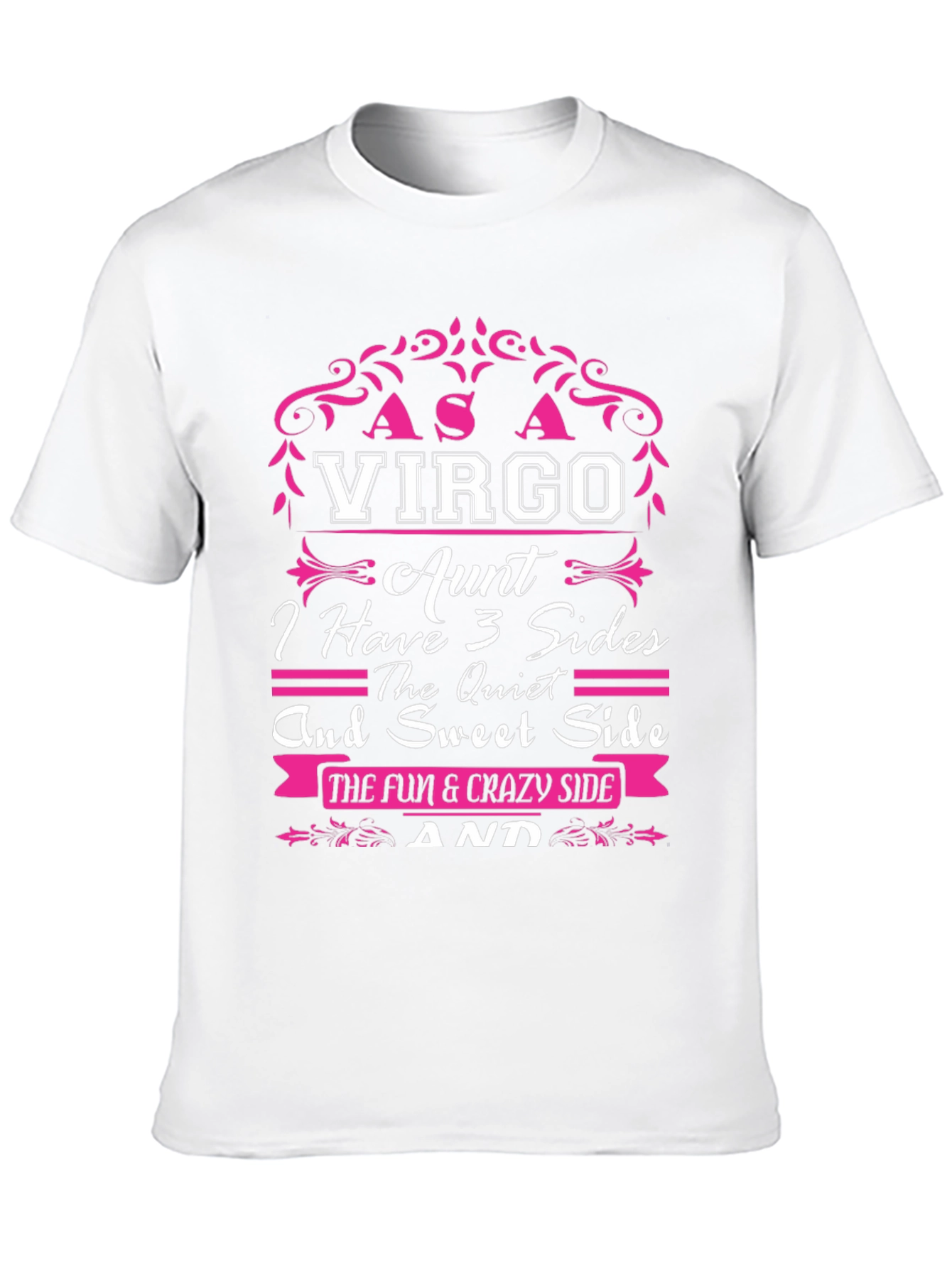 Virgo Aunt T-Shirt - 3 Sides