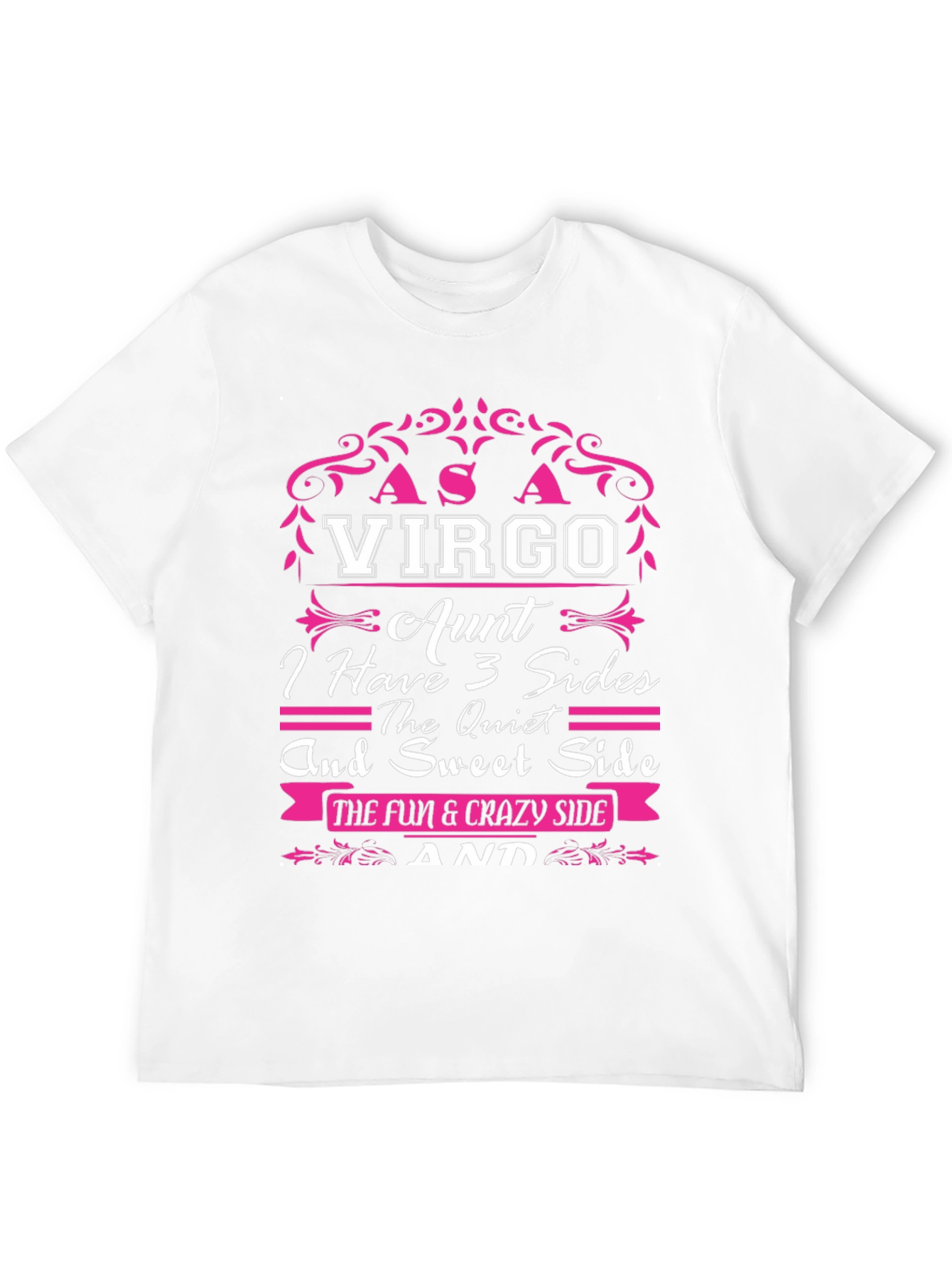 Virgo Aunt T-Shirt - 3 Sides