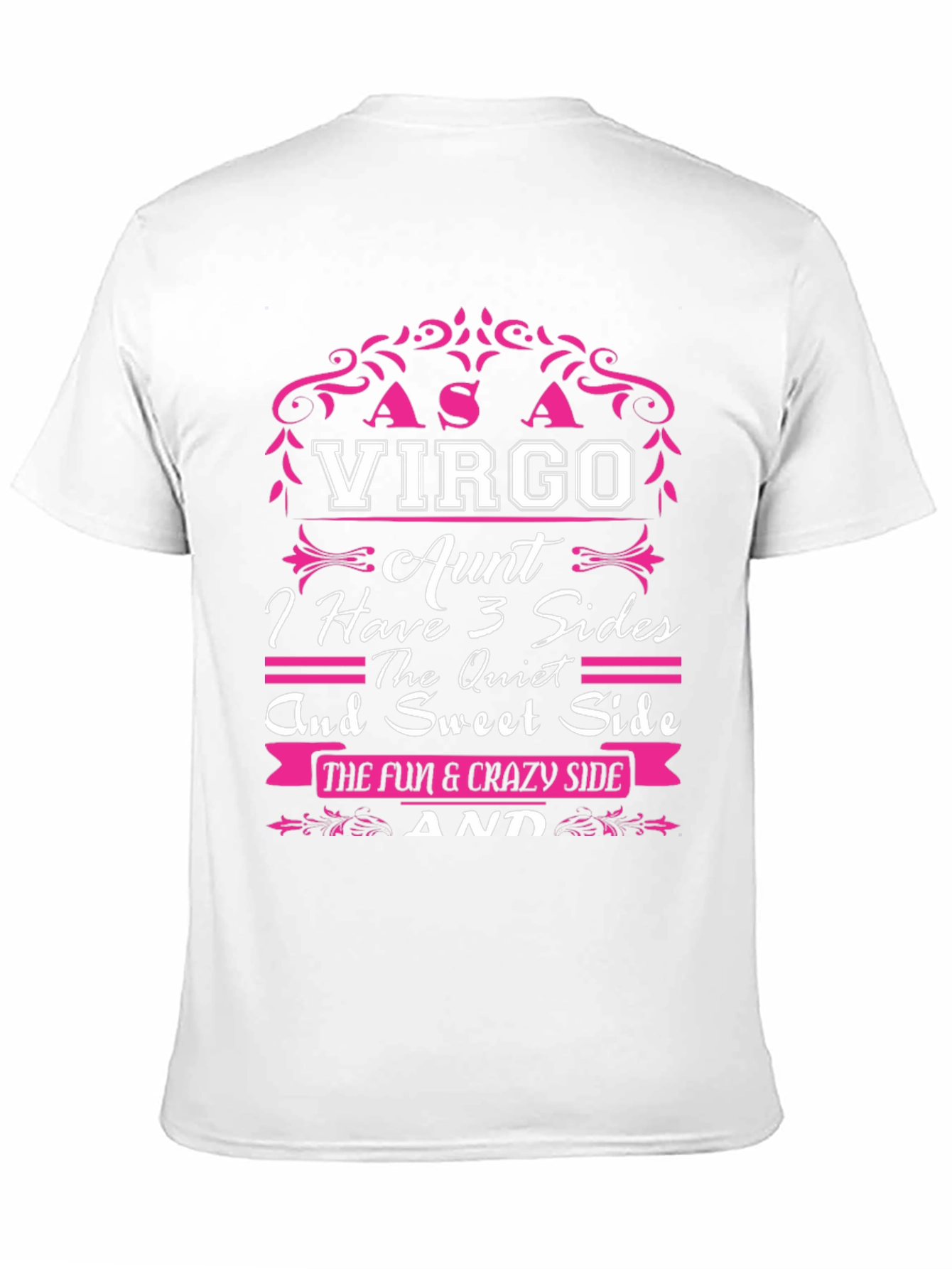 Virgo Aunt T-Shirt - 3 Sides