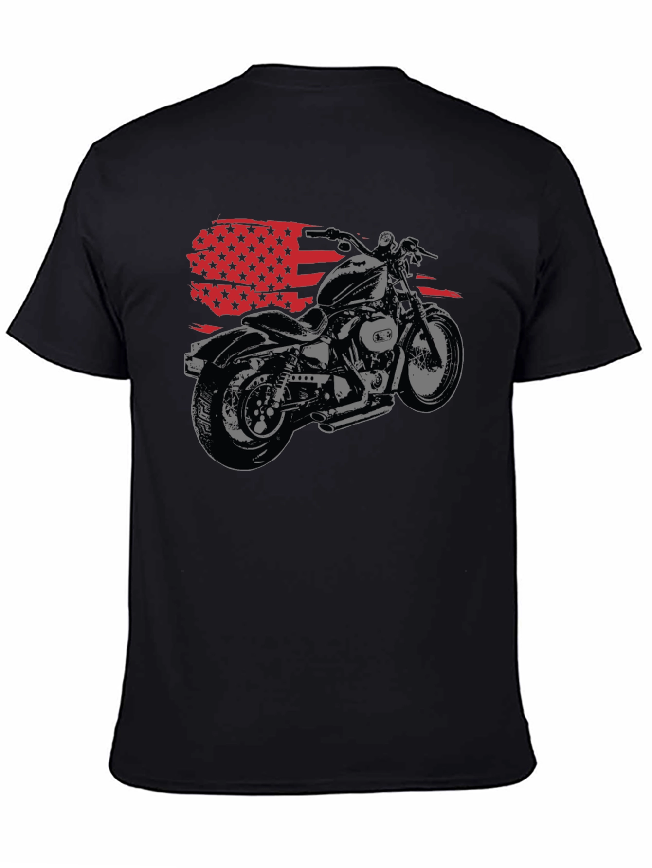 American Motorcycle Graphic Tee - Ride in Style