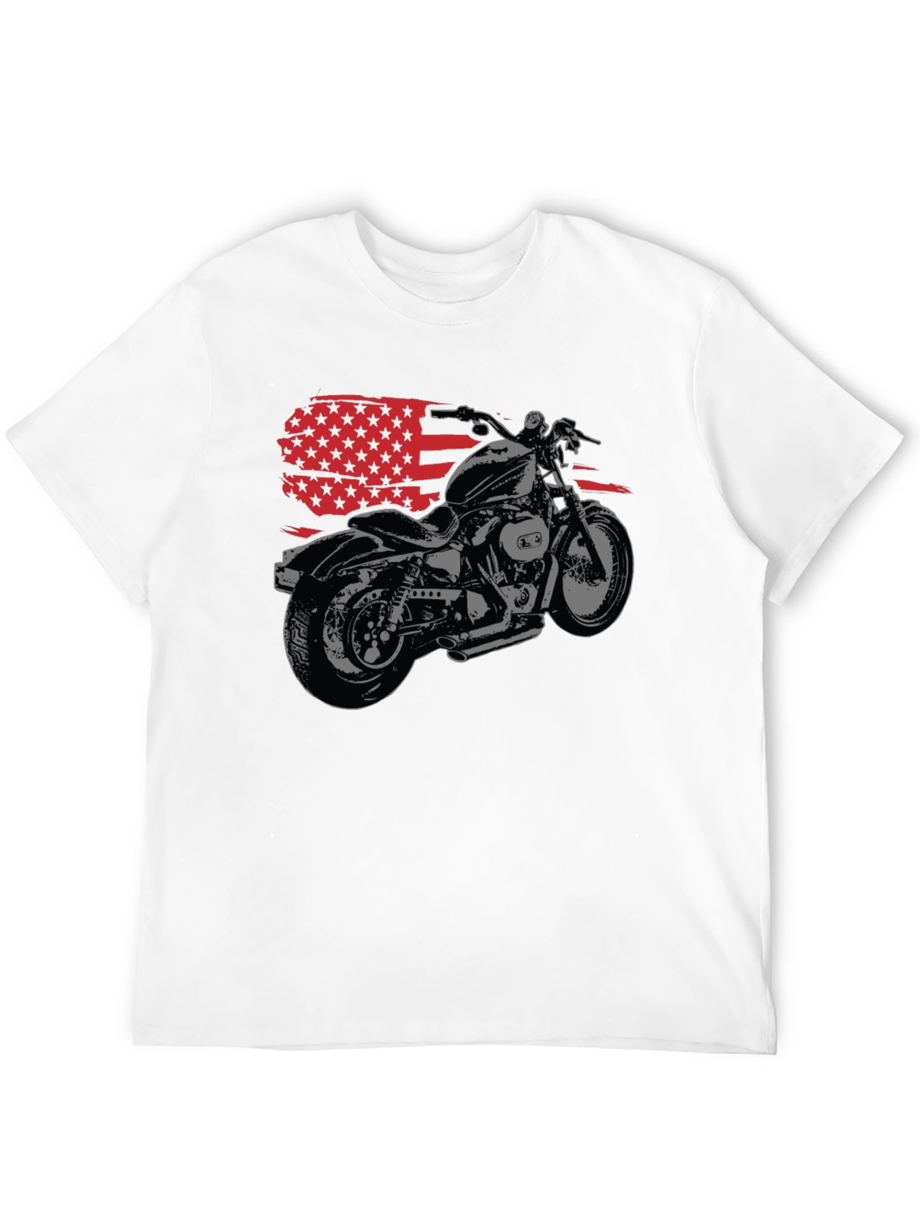American Motorcycle Graphic Tee - Ride in Style