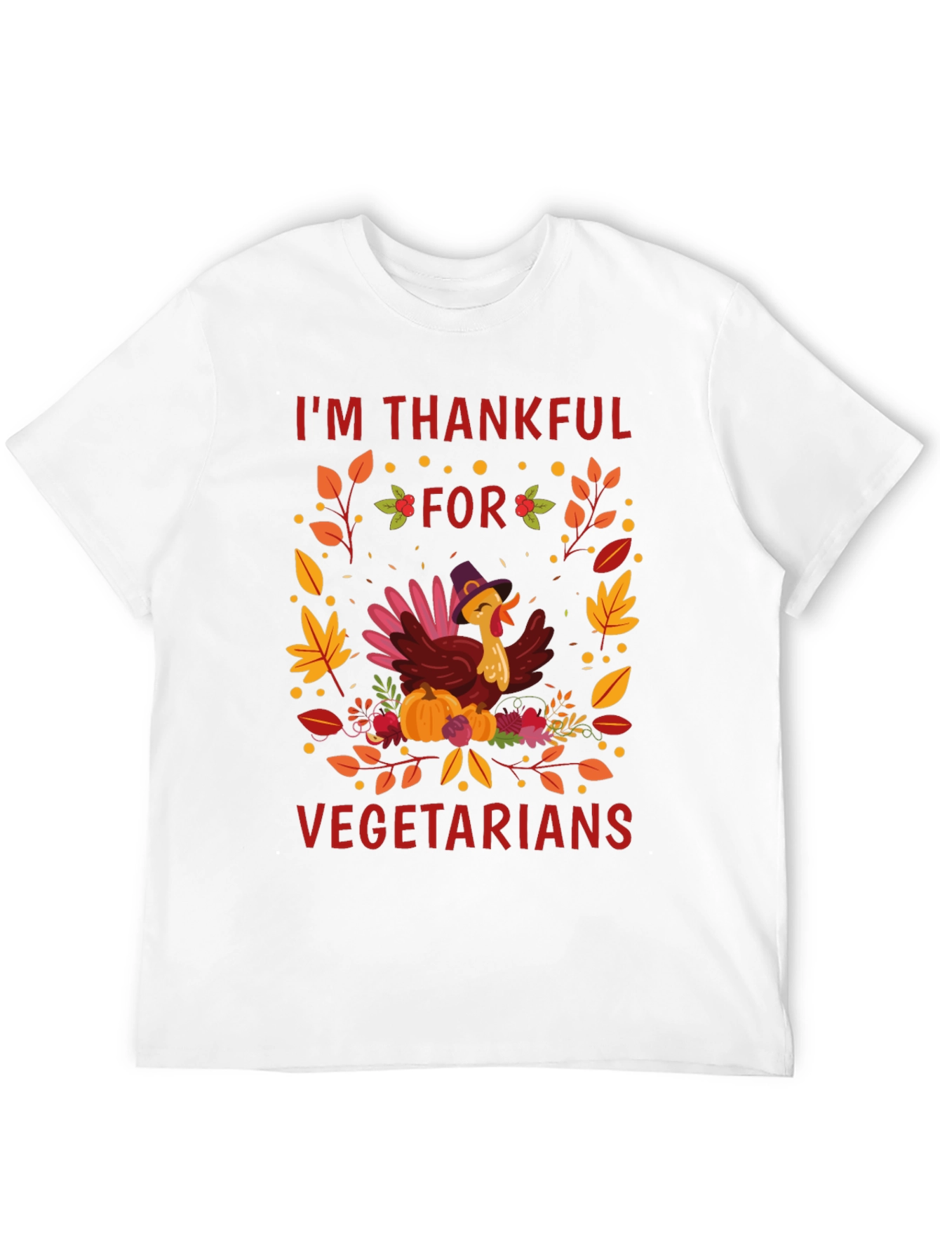 Thankful for Vegetarians Thanksgiving T-Shirt