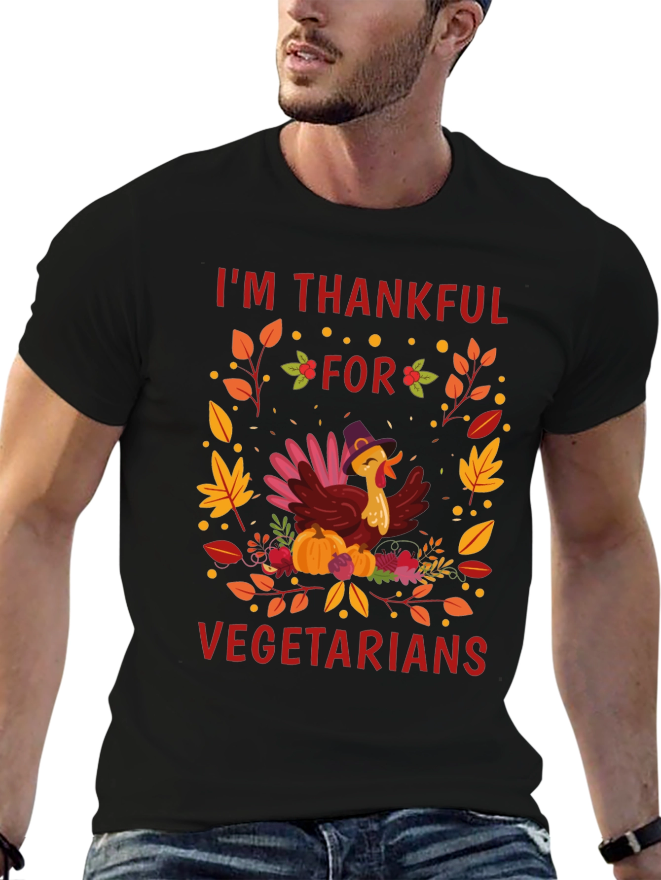 Thankful for Vegetarians Thanksgiving T-Shirt