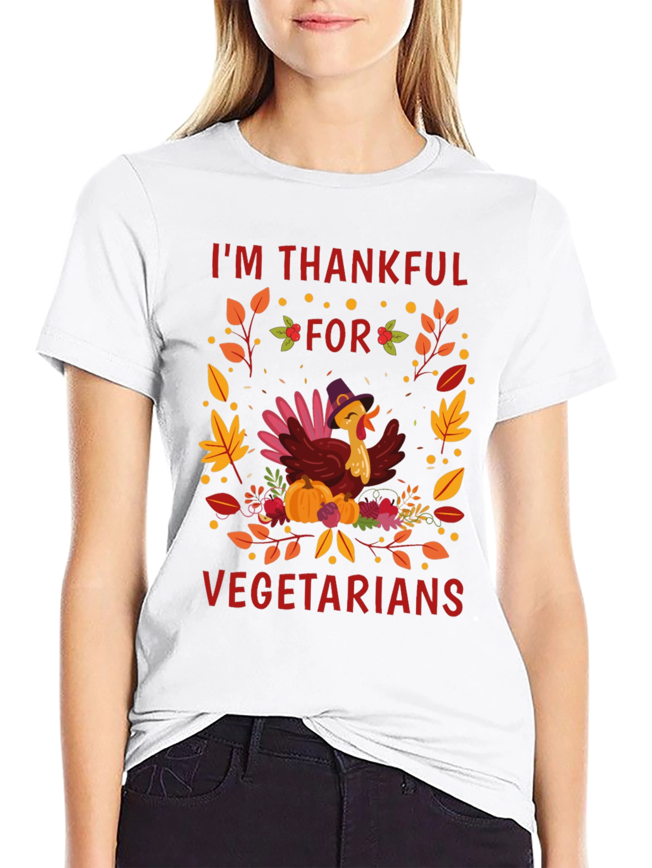 Thankful for Vegetarians Thanksgiving T-Shirt