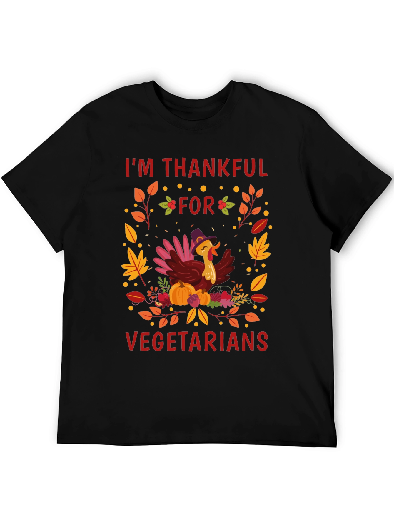 Thankful for Vegetarians Thanksgiving T-Shirt