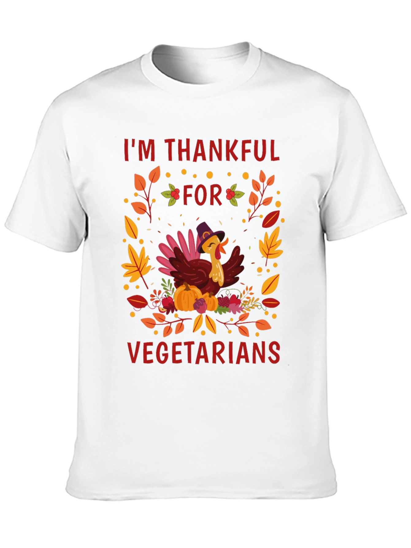 Thankful for Vegetarians Thanksgiving T-Shirt