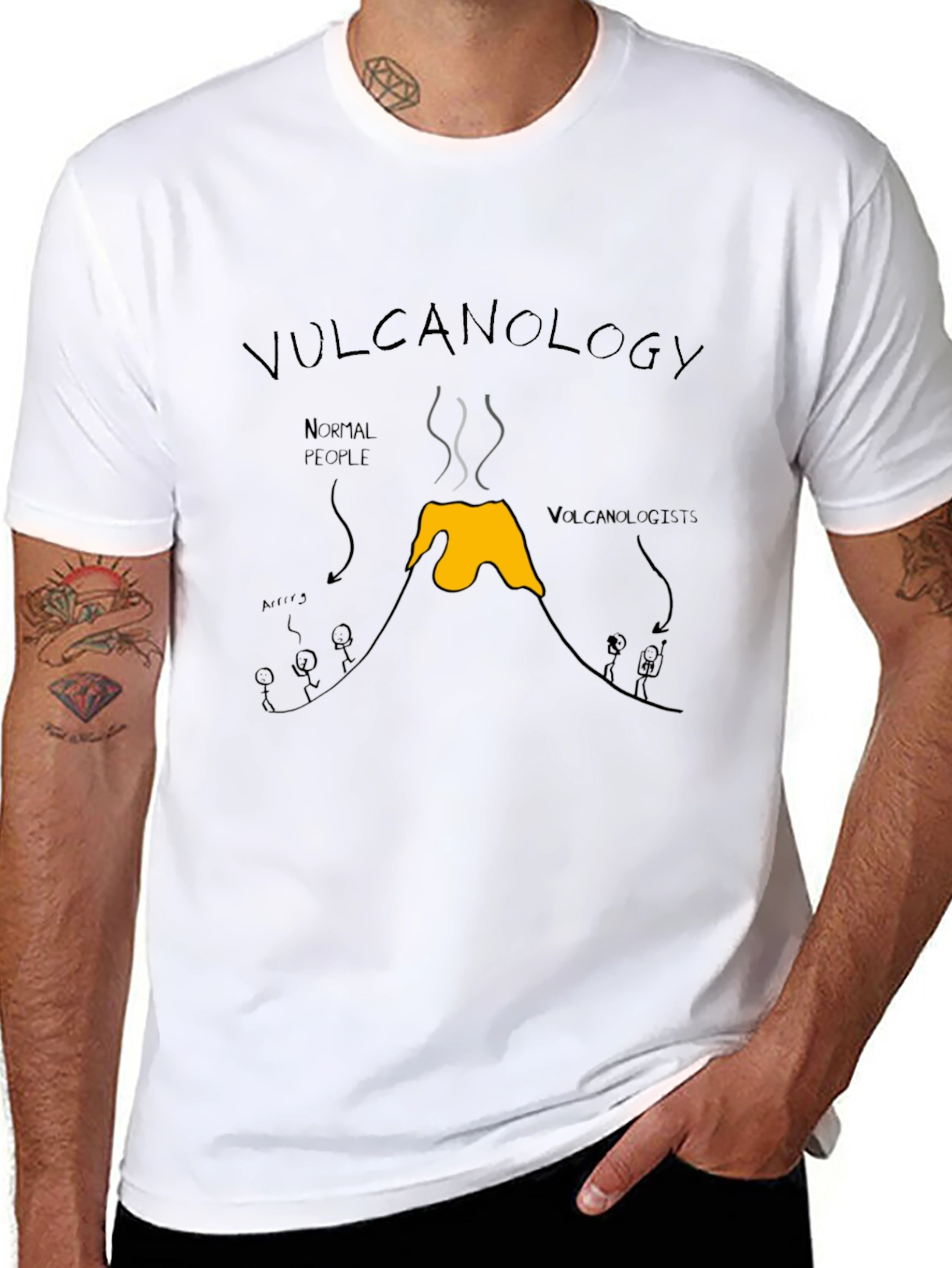 Volcanology T-Shirt - Science Humor Tee