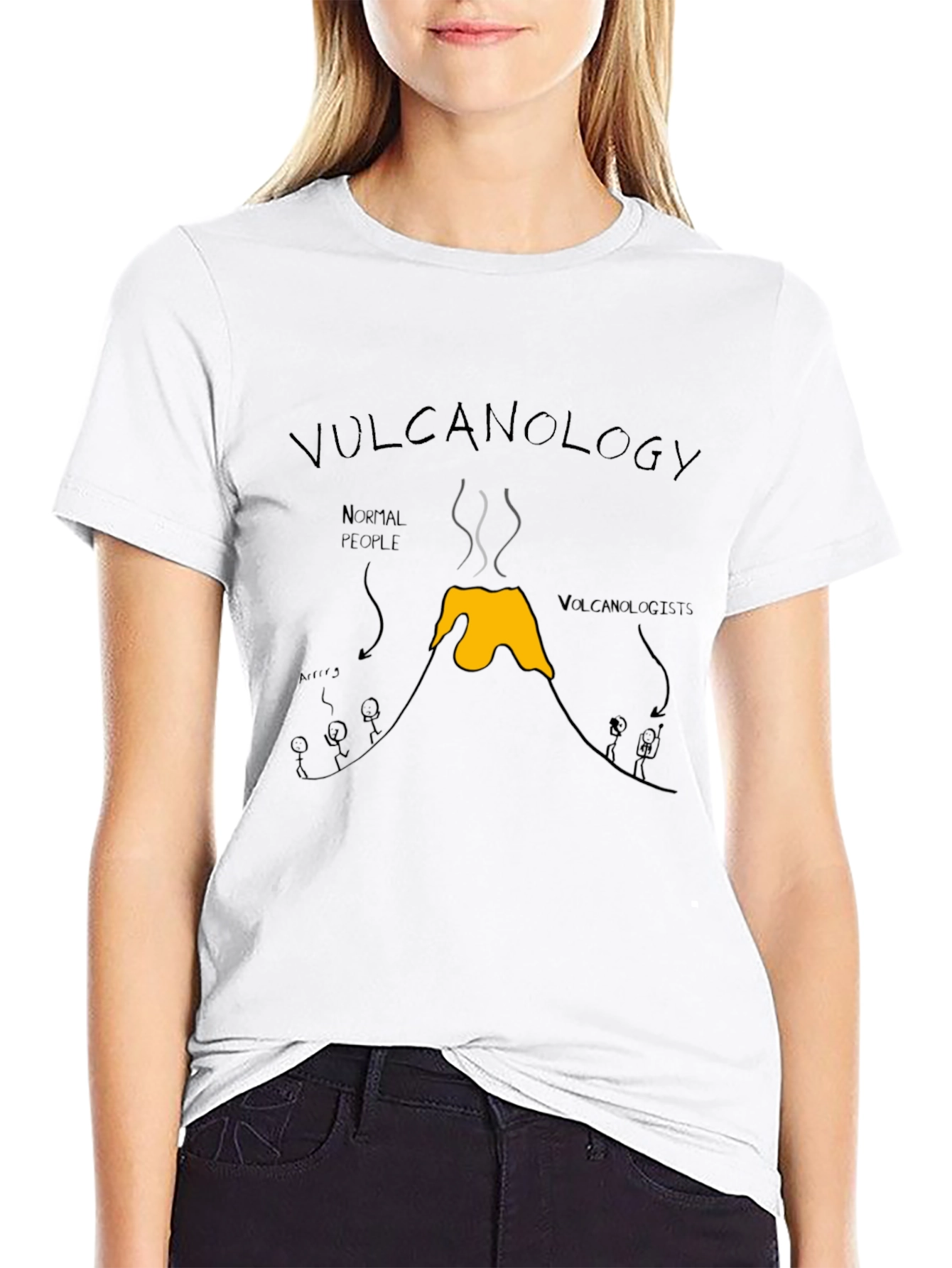 Volcanology T-Shirt - Science Humor Tee