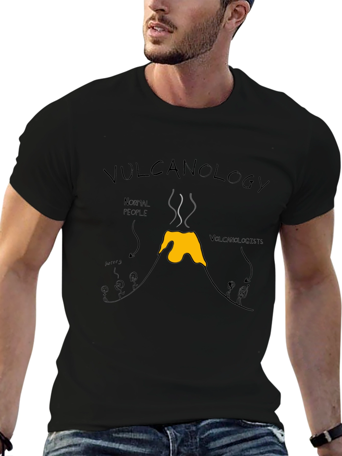 Volcanology T-Shirt - Science Humor Tee