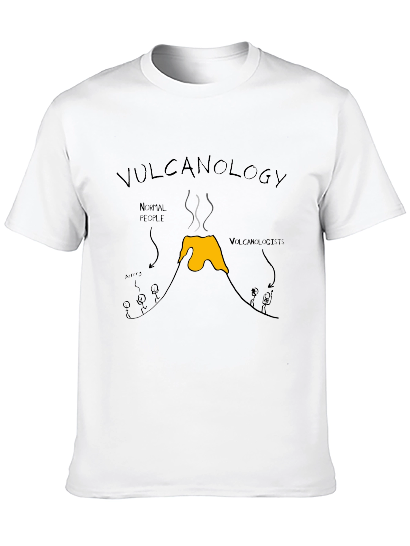 Volcanology T-Shirt - Science Humor Tee