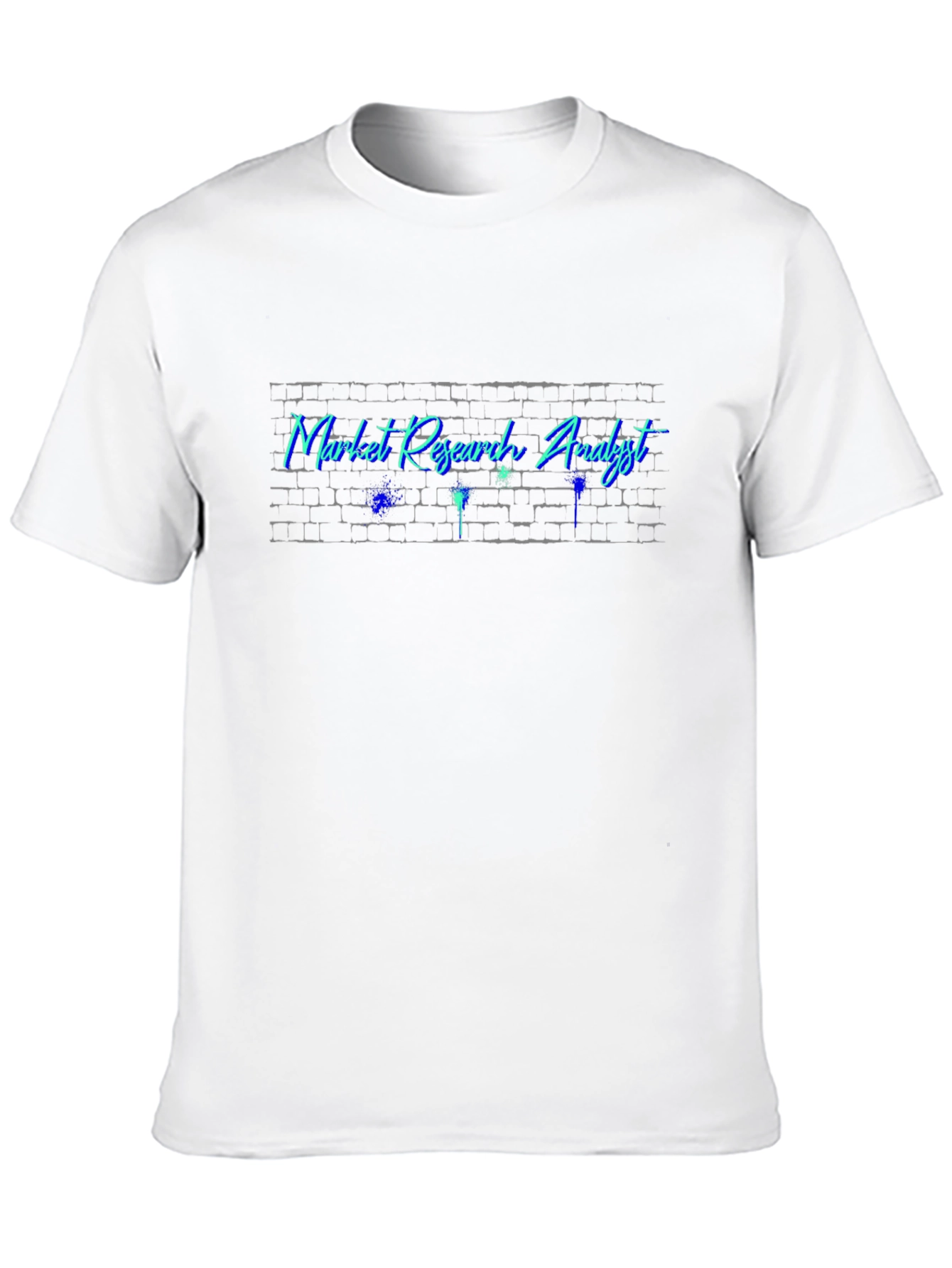 Market Research Analyst Graphic Tee - Black