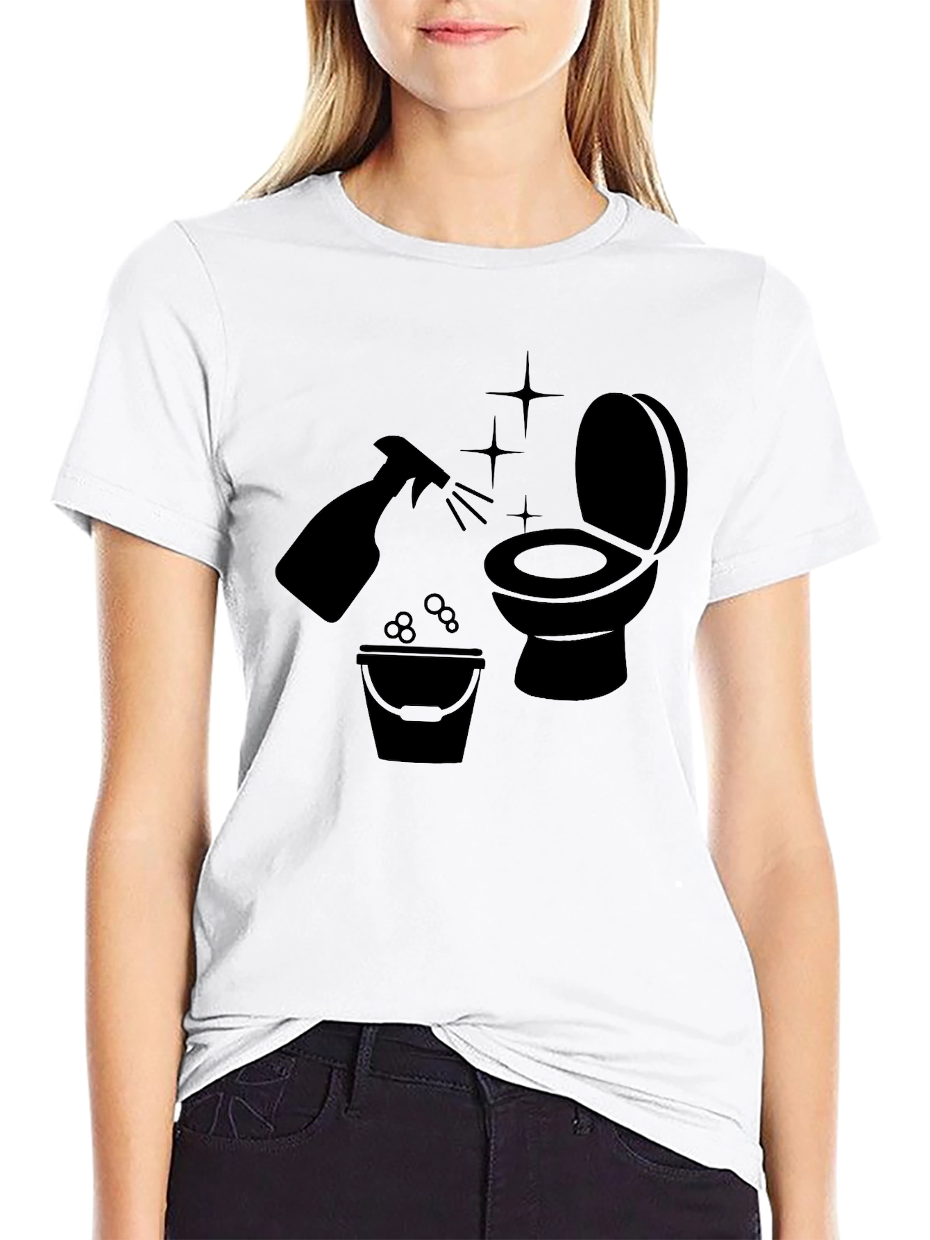 Cleaning Crew T-Shirt - Funny Janitor Gift