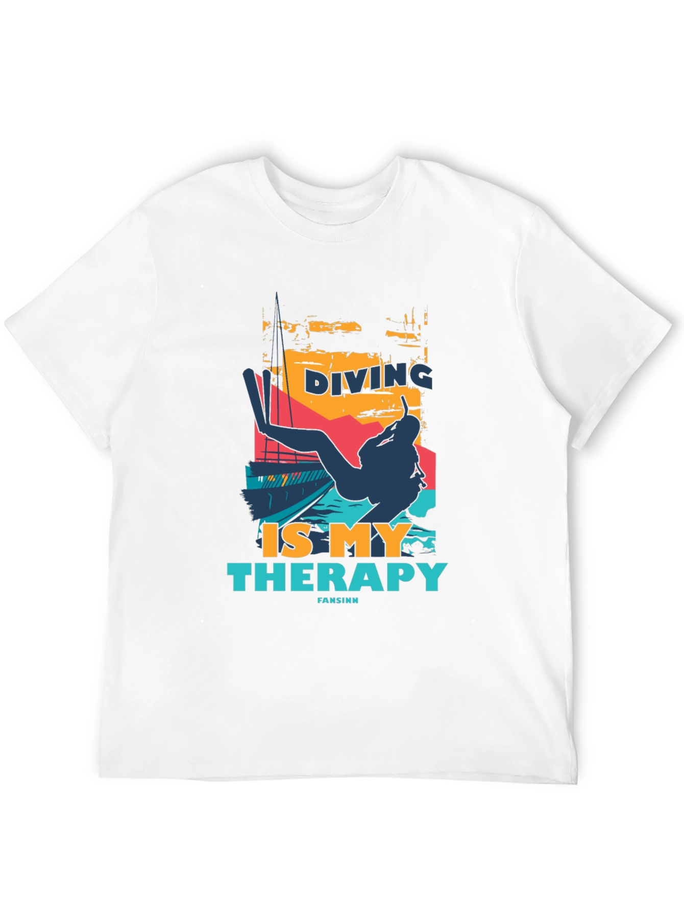 Diving is my Therapy Graphic Tee