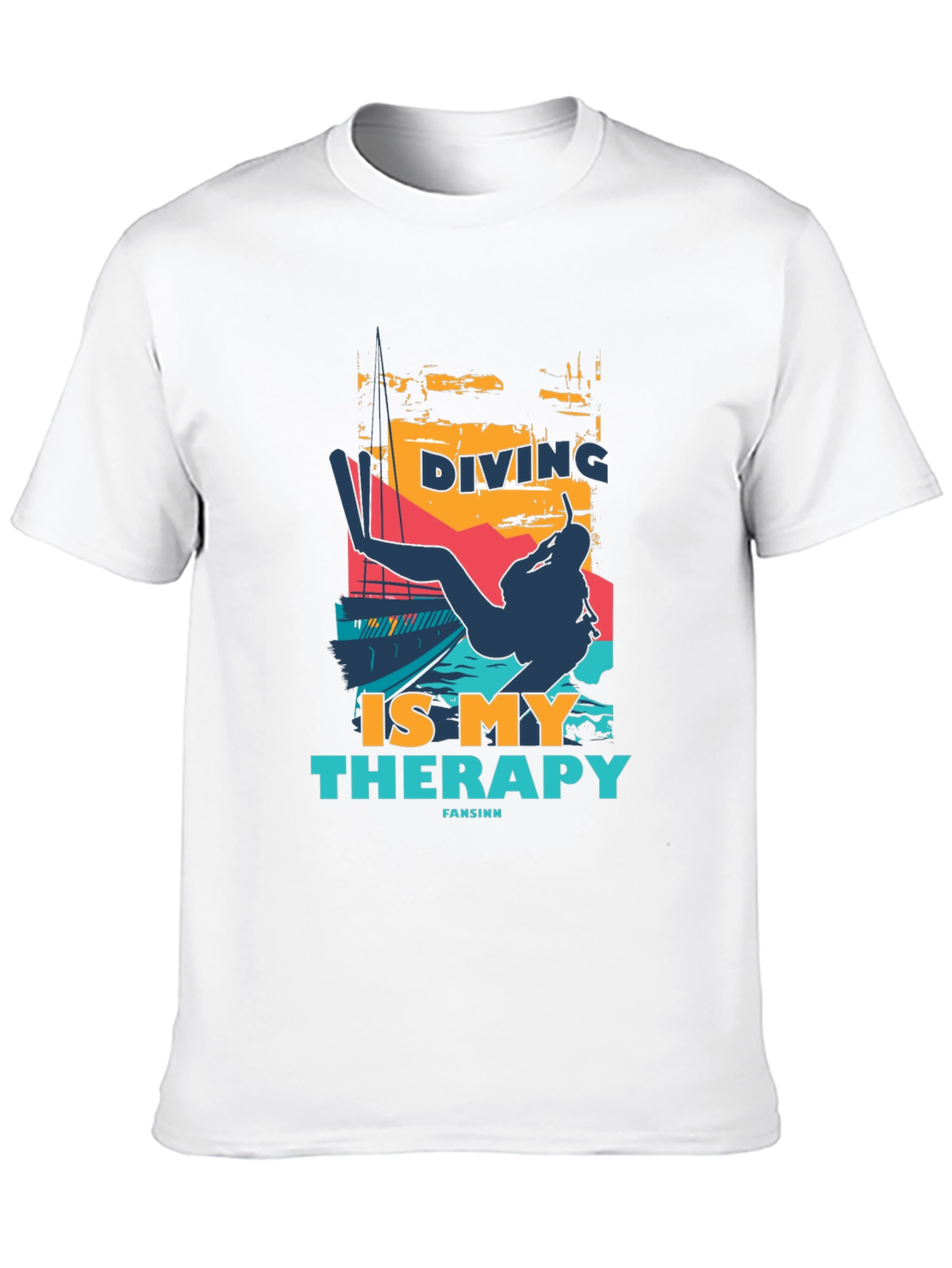 Diving is my Therapy Graphic Tee