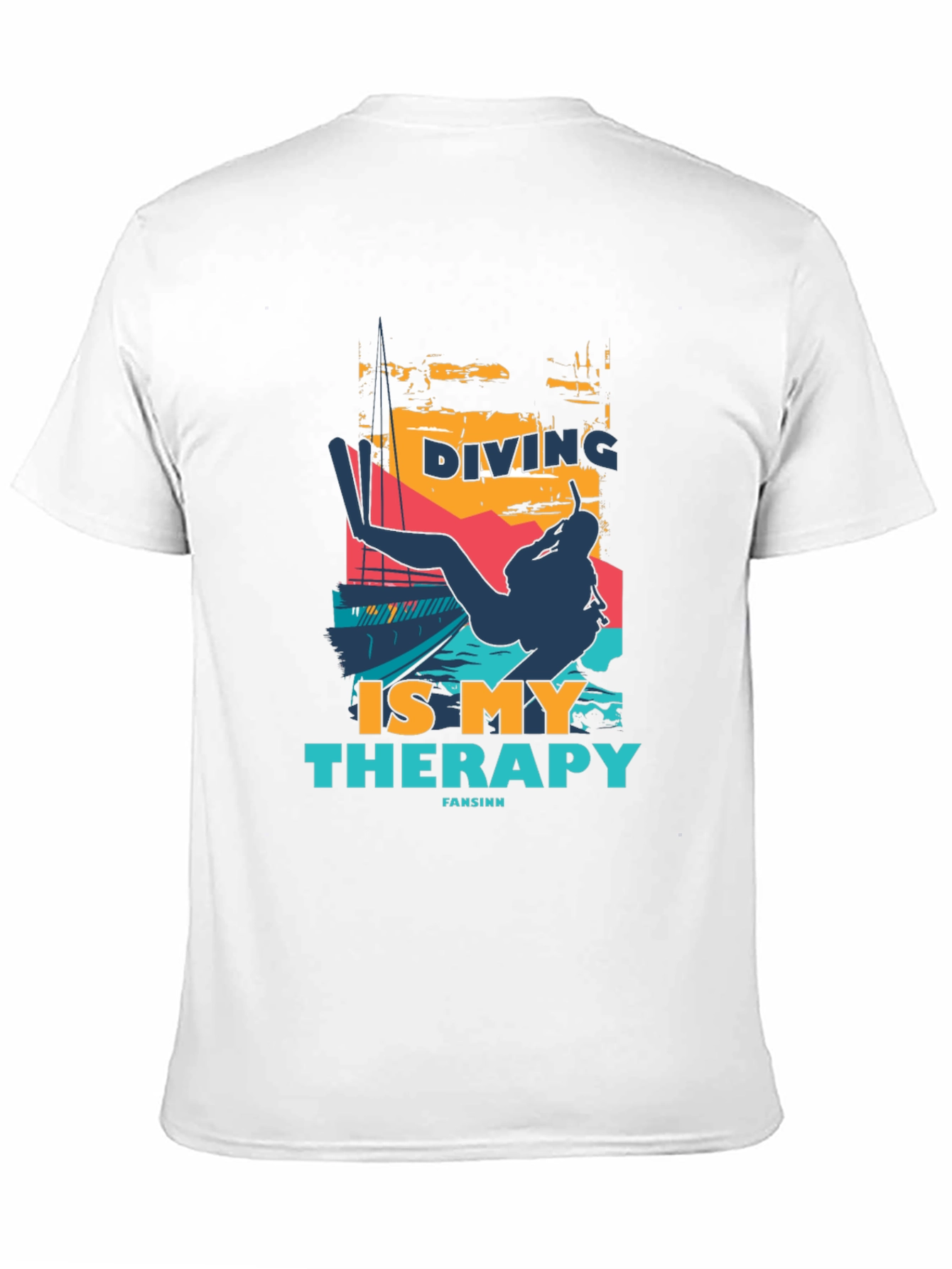 Diving is my Therapy Graphic Tee