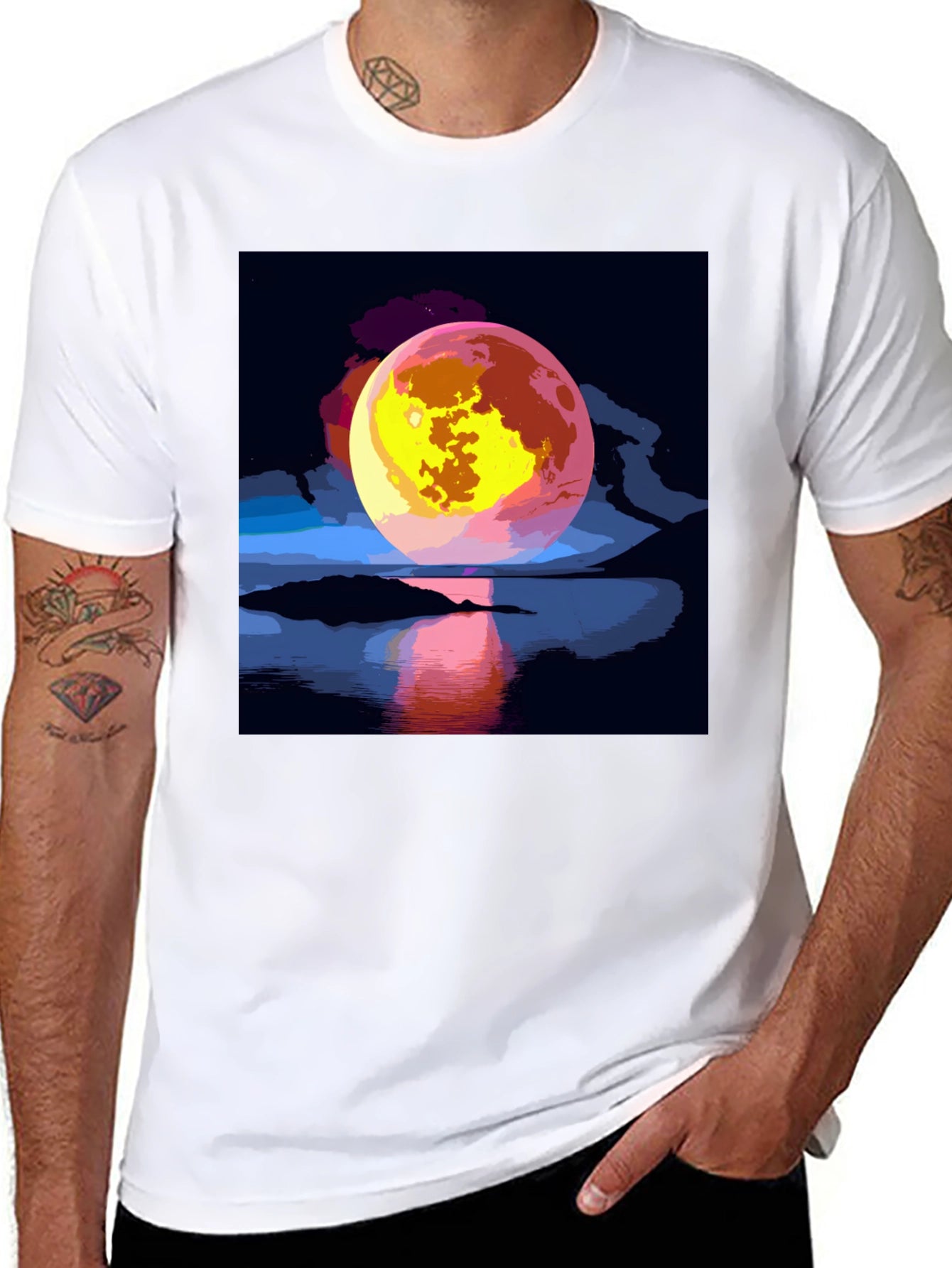 Moonlit Night Graphic Tee