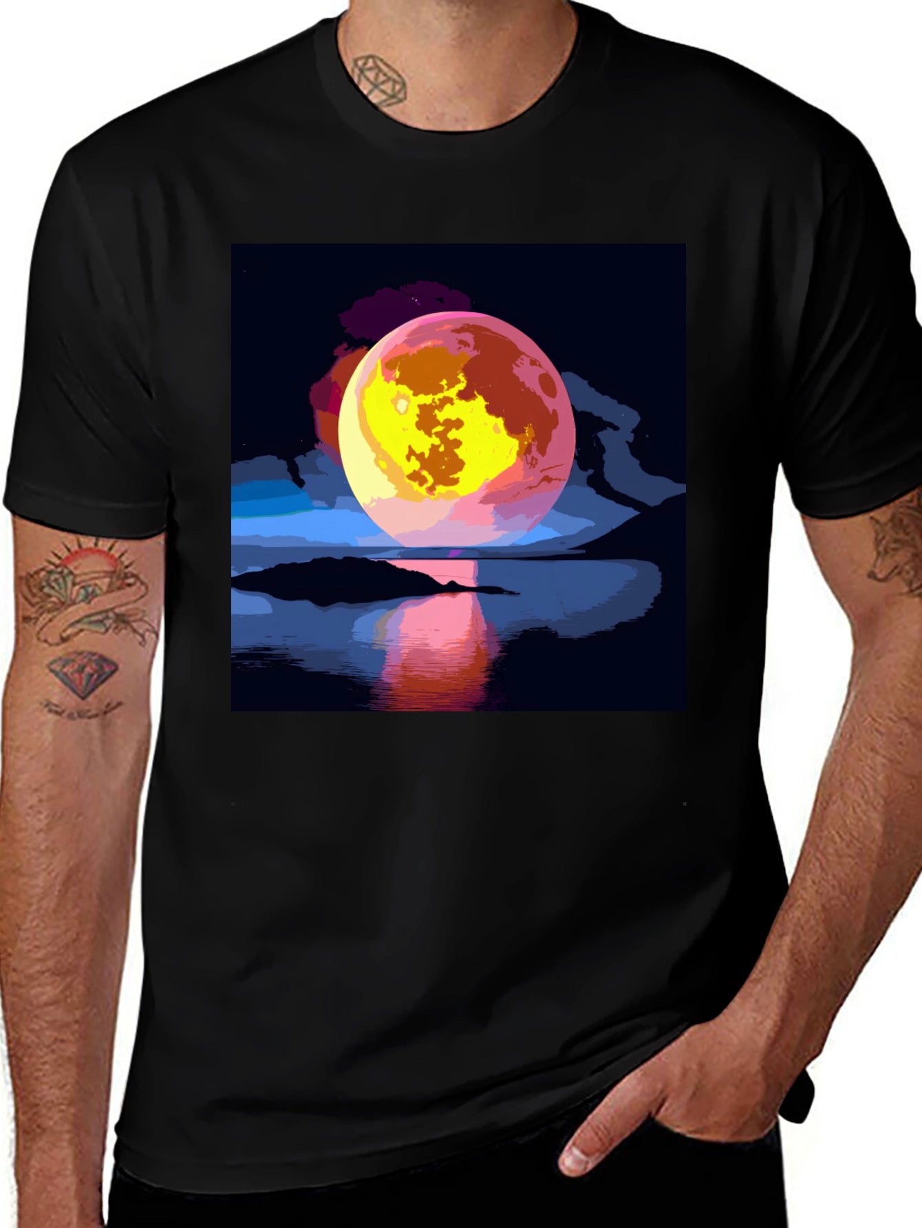 Moonlit Night Graphic Tee