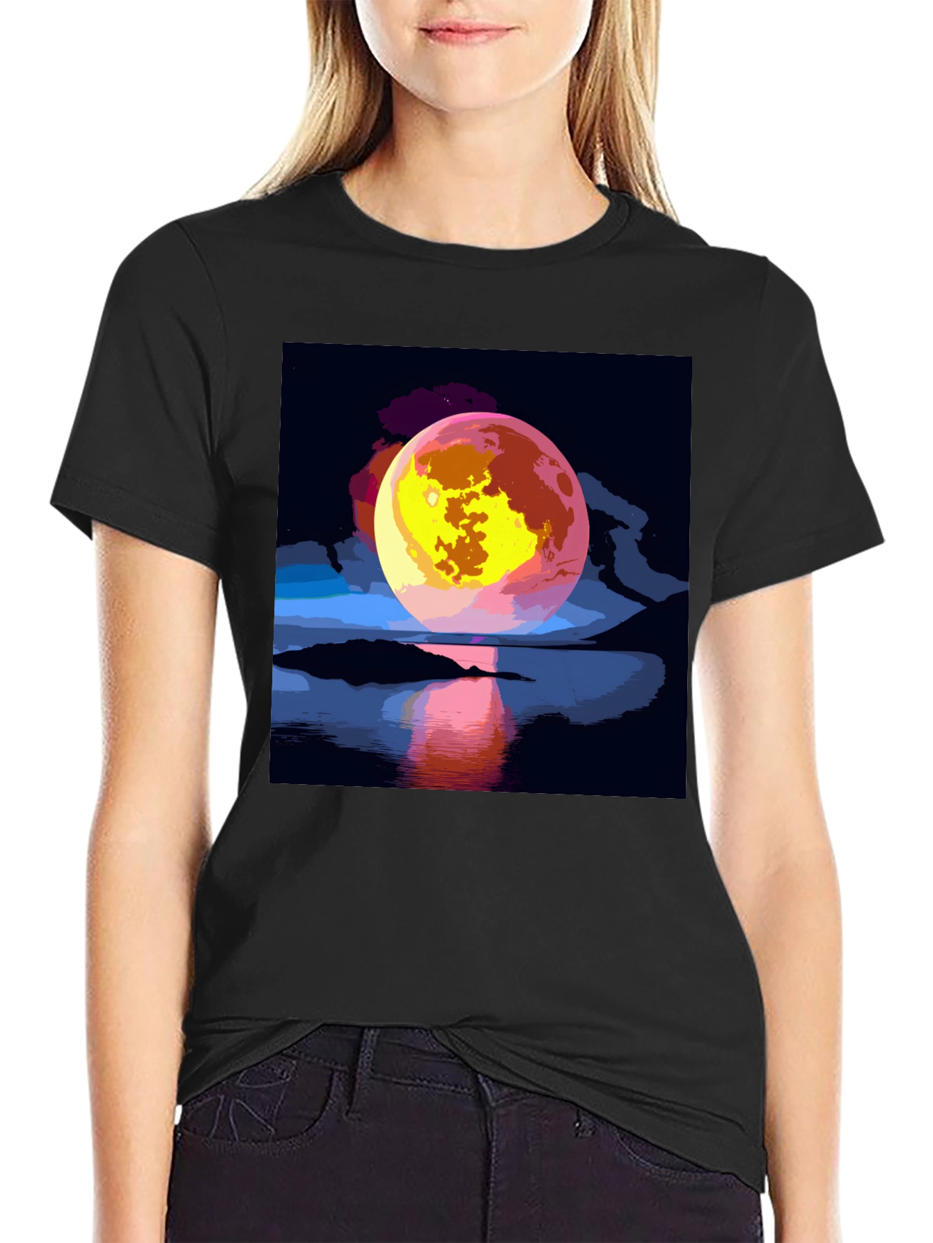 Moonlit Night Graphic Tee