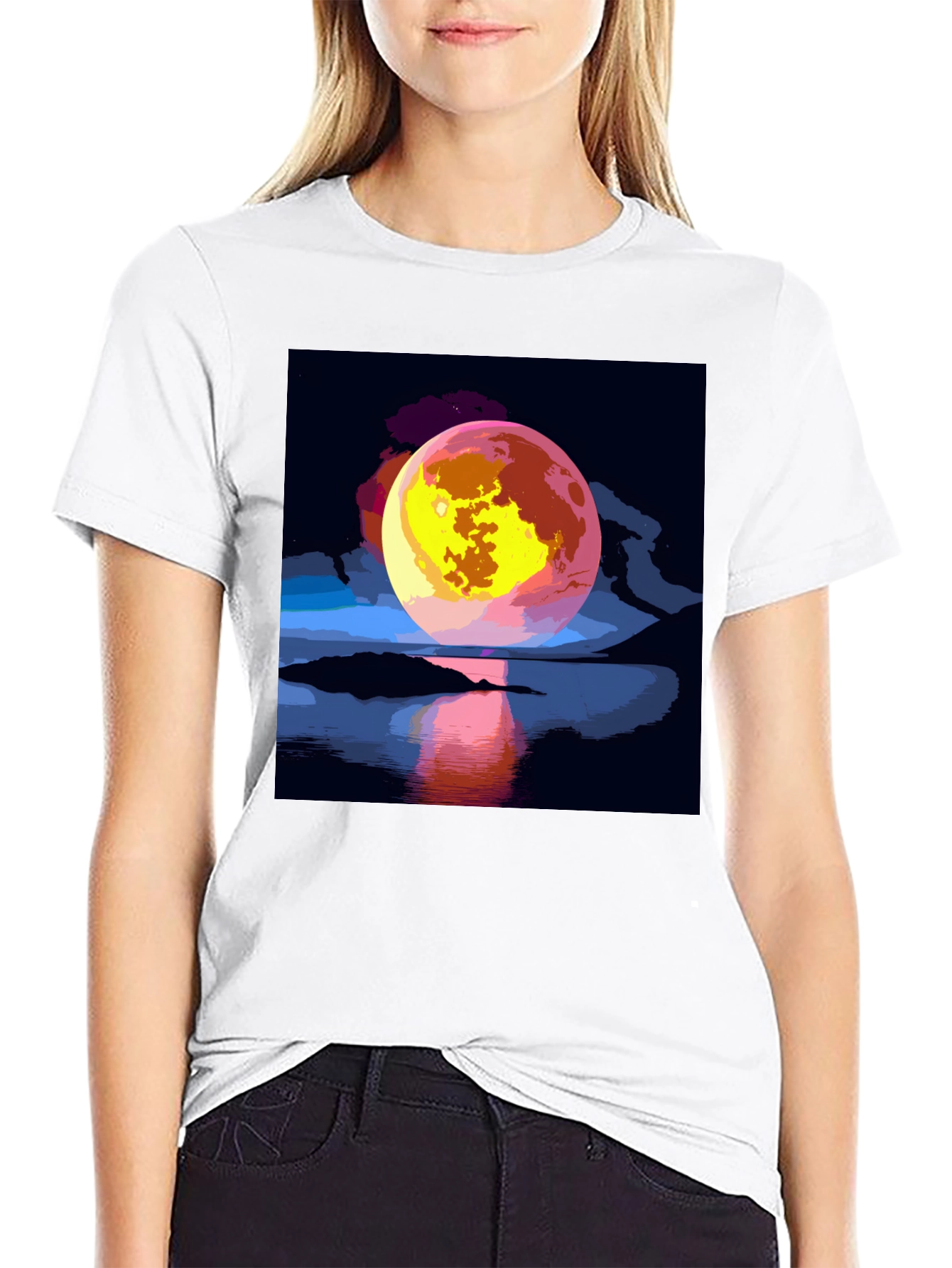 Moonlit Night Graphic Tee
