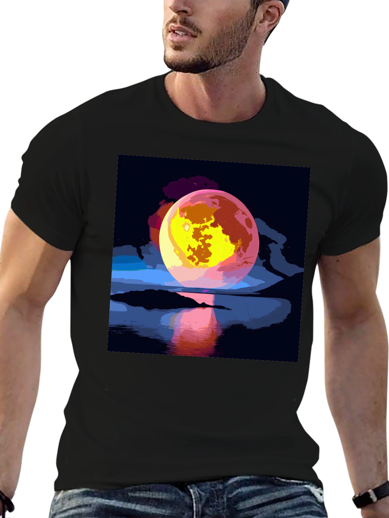 Moonlit Night Graphic Tee