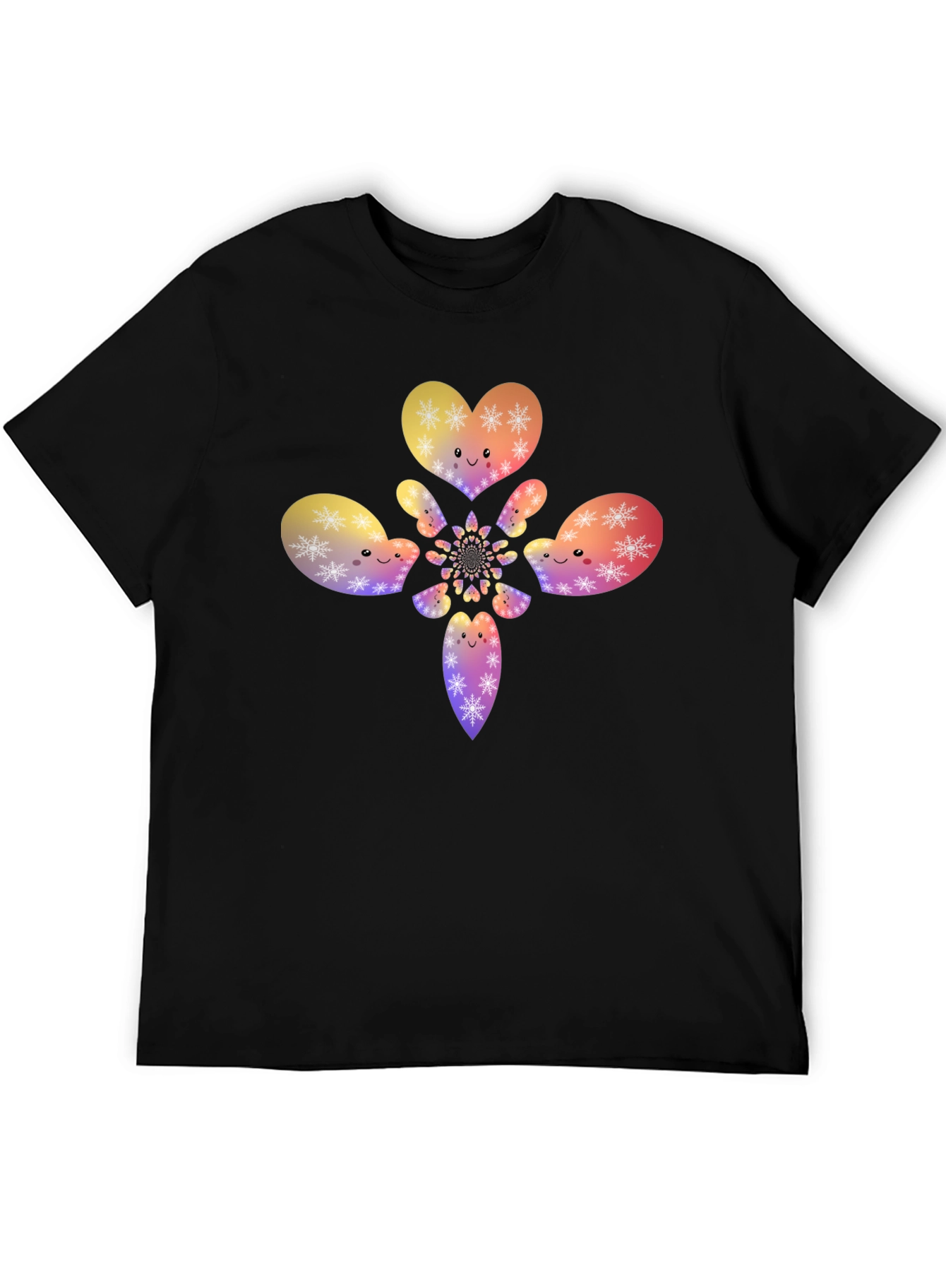 Kaleidoscope Hearts Graphic T-Shirt