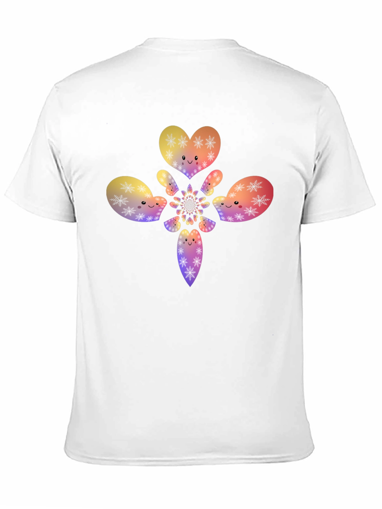 Kaleidoscope Hearts Graphic T-Shirt
