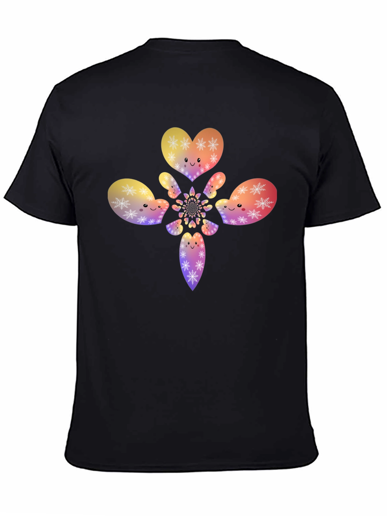 Kaleidoscope Hearts Graphic T-Shirt