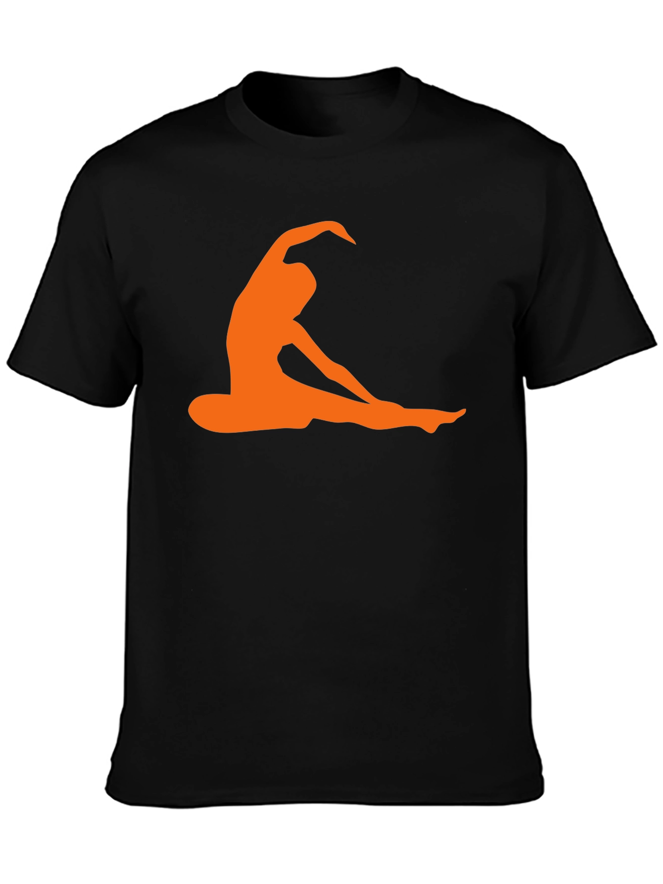 Yoga Pose Graphic Tee - Flexible Style