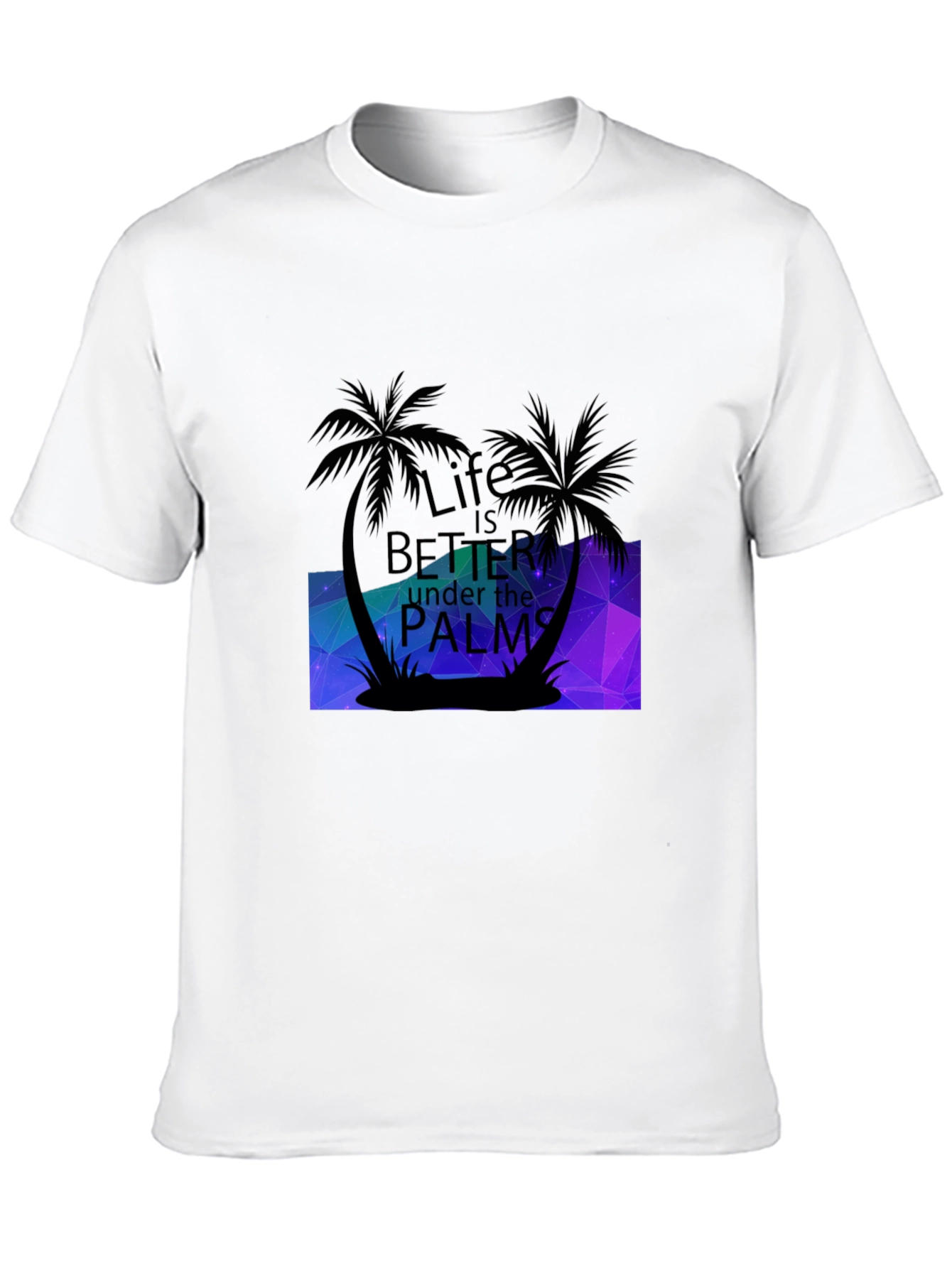 Life Is Better Under The Palms Graphic T-Shirt