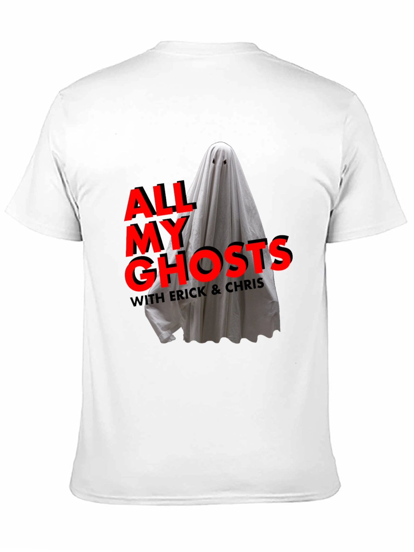 All My Ghosts Podcast Black T-Shirt