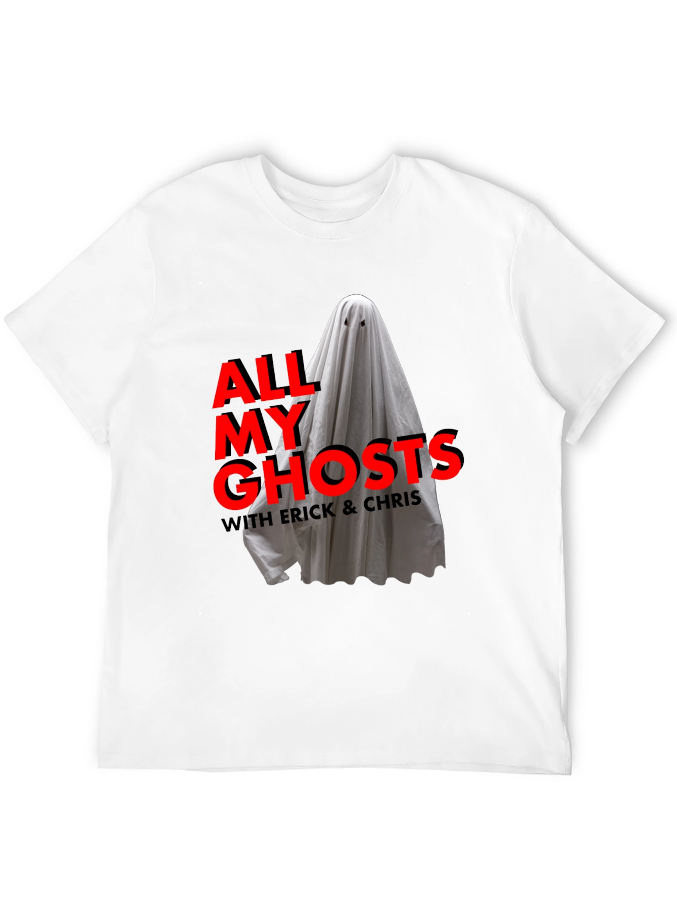 All My Ghosts Podcast Black T-Shirt