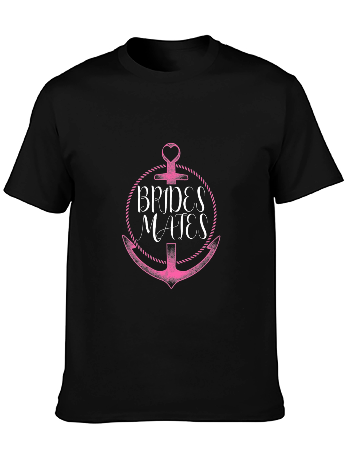 Brides Mates Anchor Graphic Tee - Black