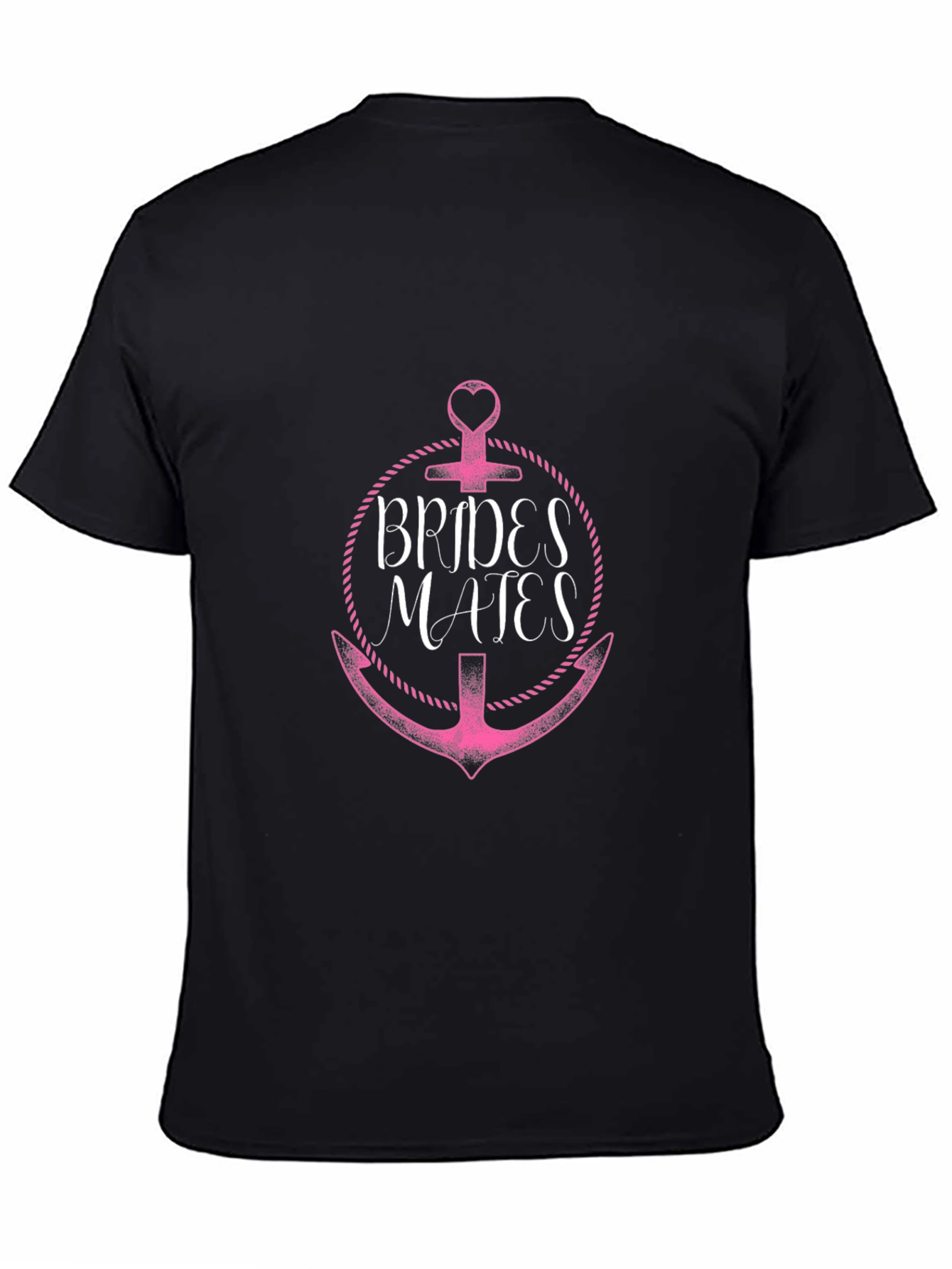 Brides Mates Anchor Graphic Tee - Black