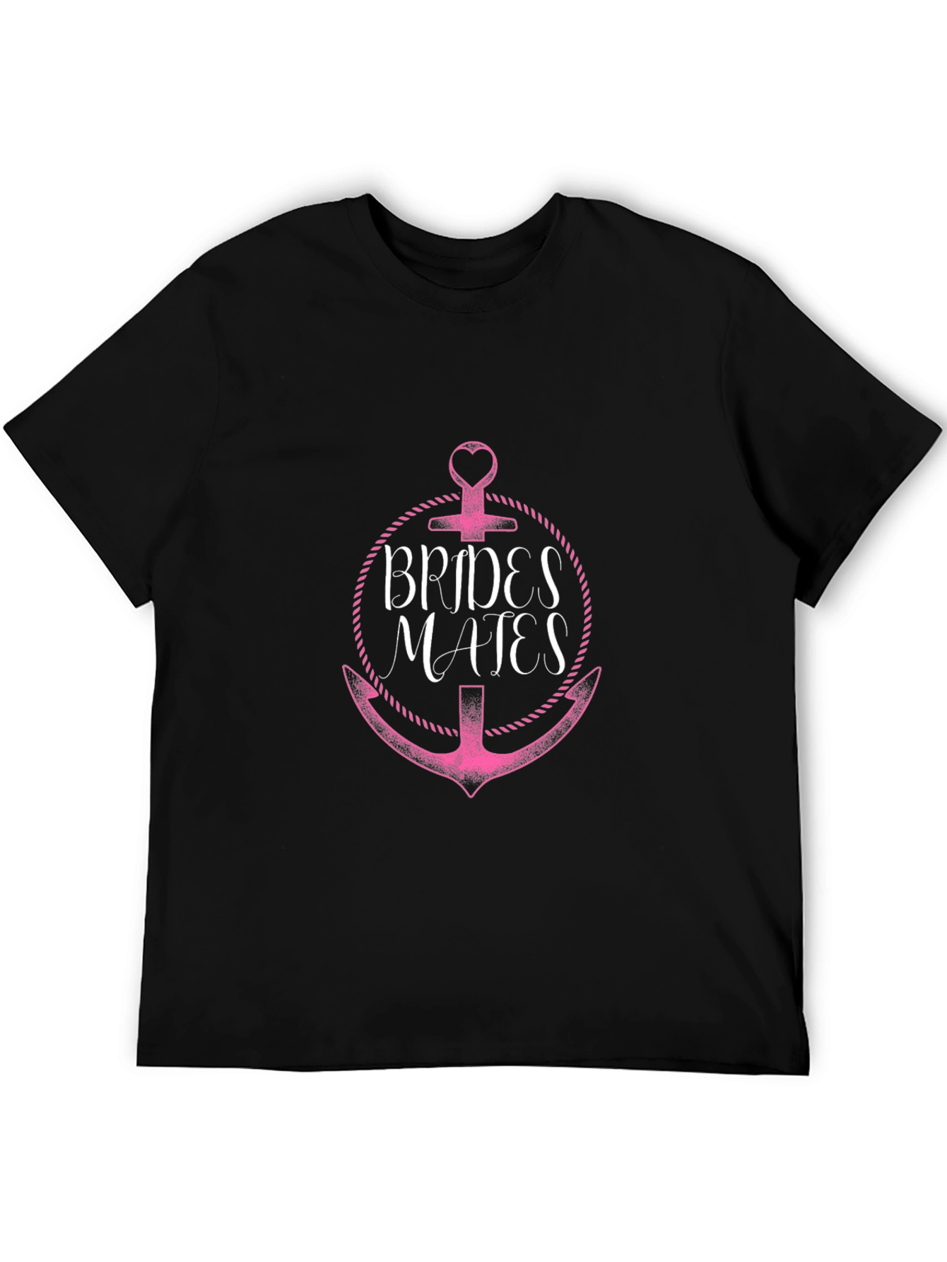 Brides Mates Anchor Graphic Tee - Black
