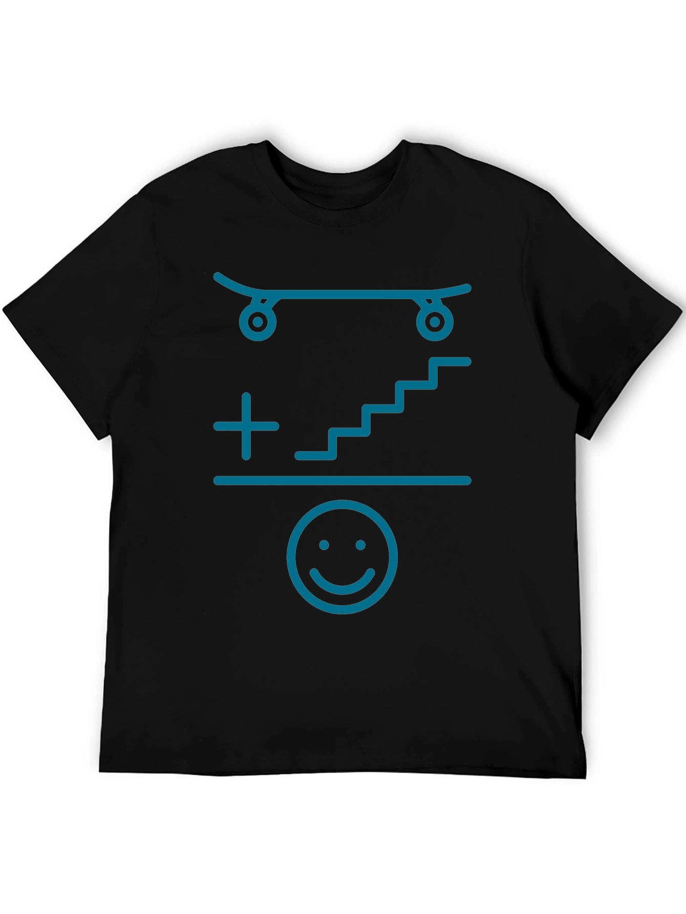 Skate Stairs Graphic T-Shirt - Cool & Comfortable!