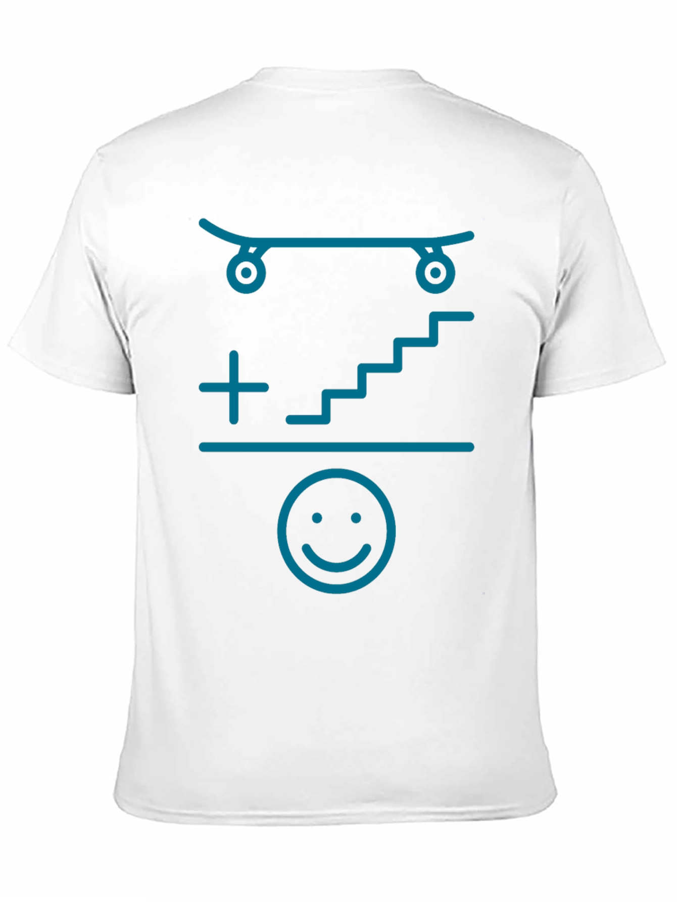Skate Stairs Graphic T-Shirt - Cool & Comfortable!