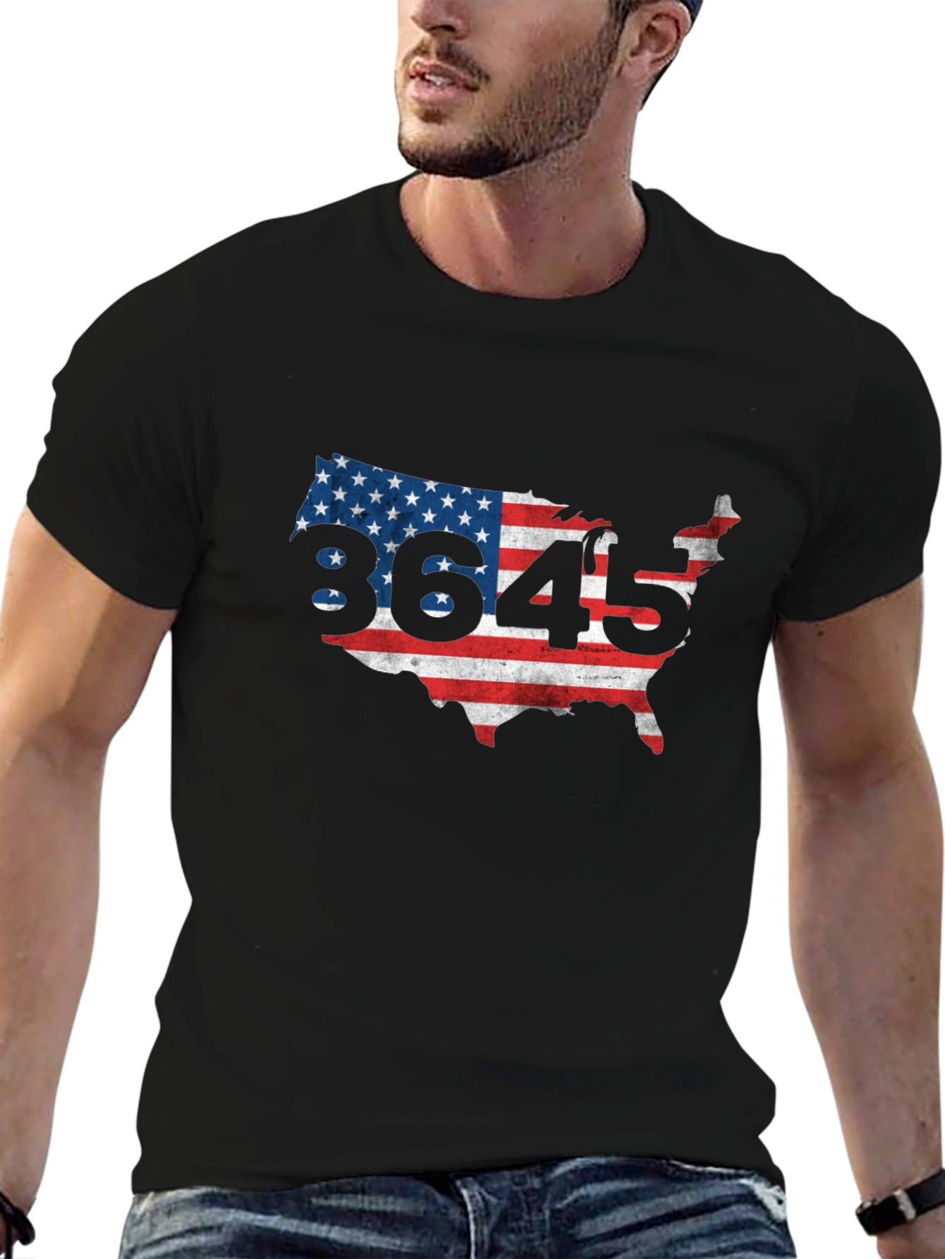 8645 USA Flag T-Shirt