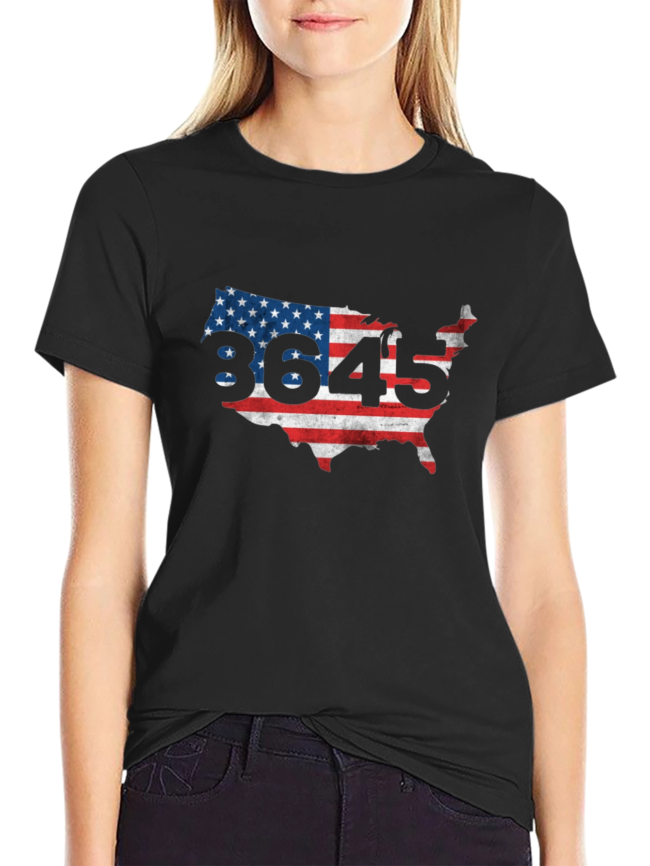 8645 USA Flag T-Shirt