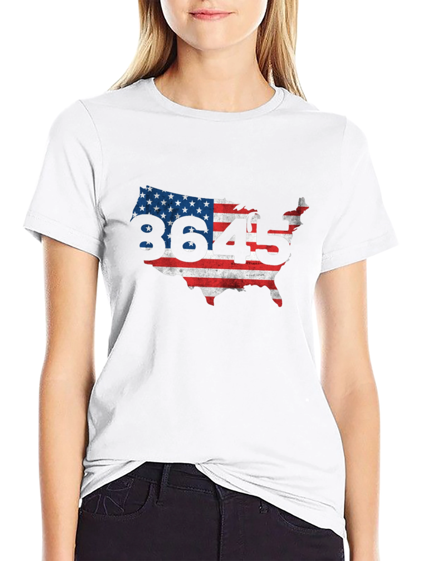 8645 USA Flag T-Shirt