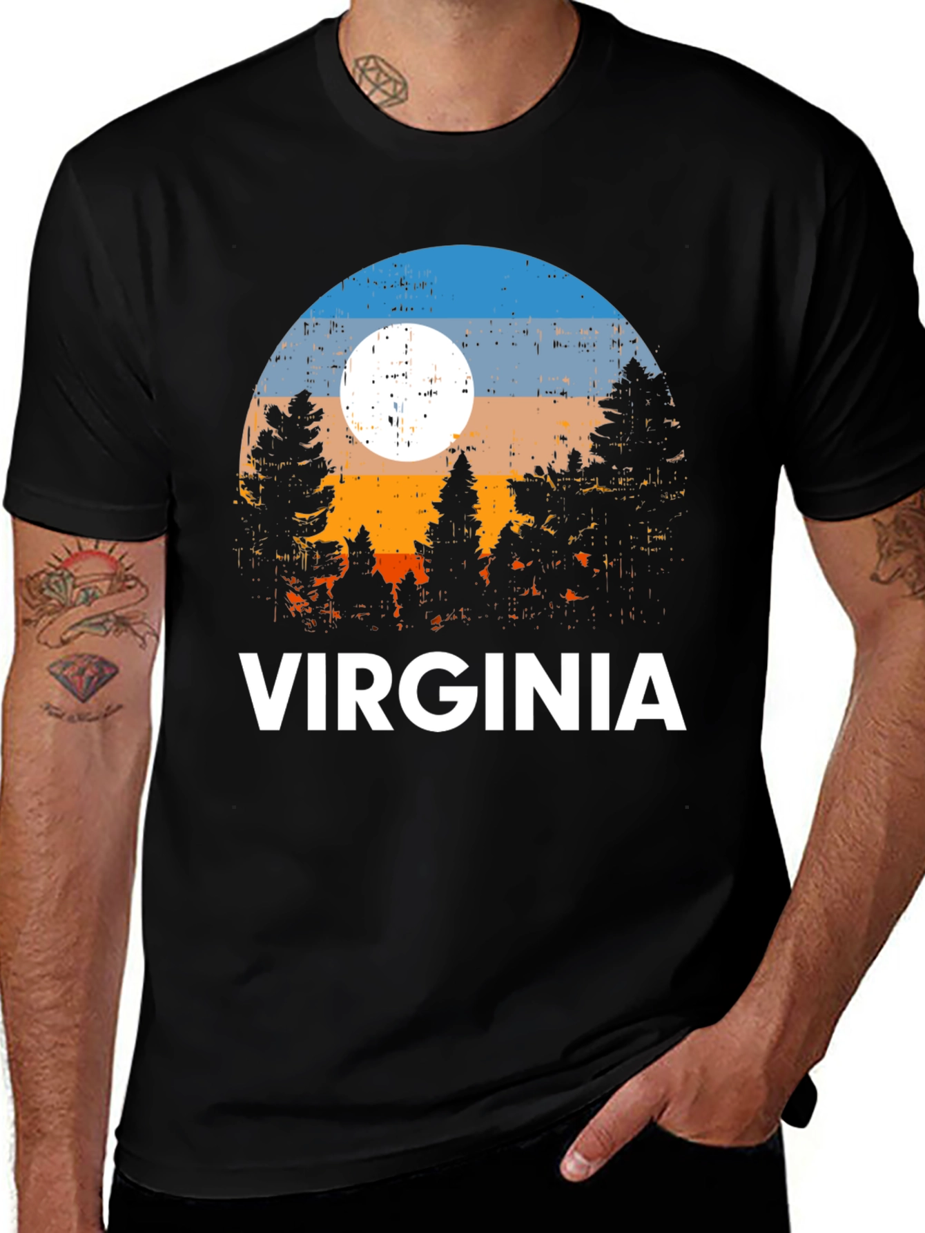 Virginia Sunset Graphic Tee