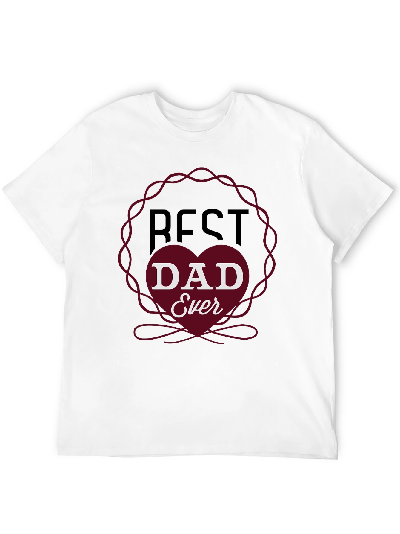 Best Dad Ever Graphic T-Shirt - Fathers Day Gift