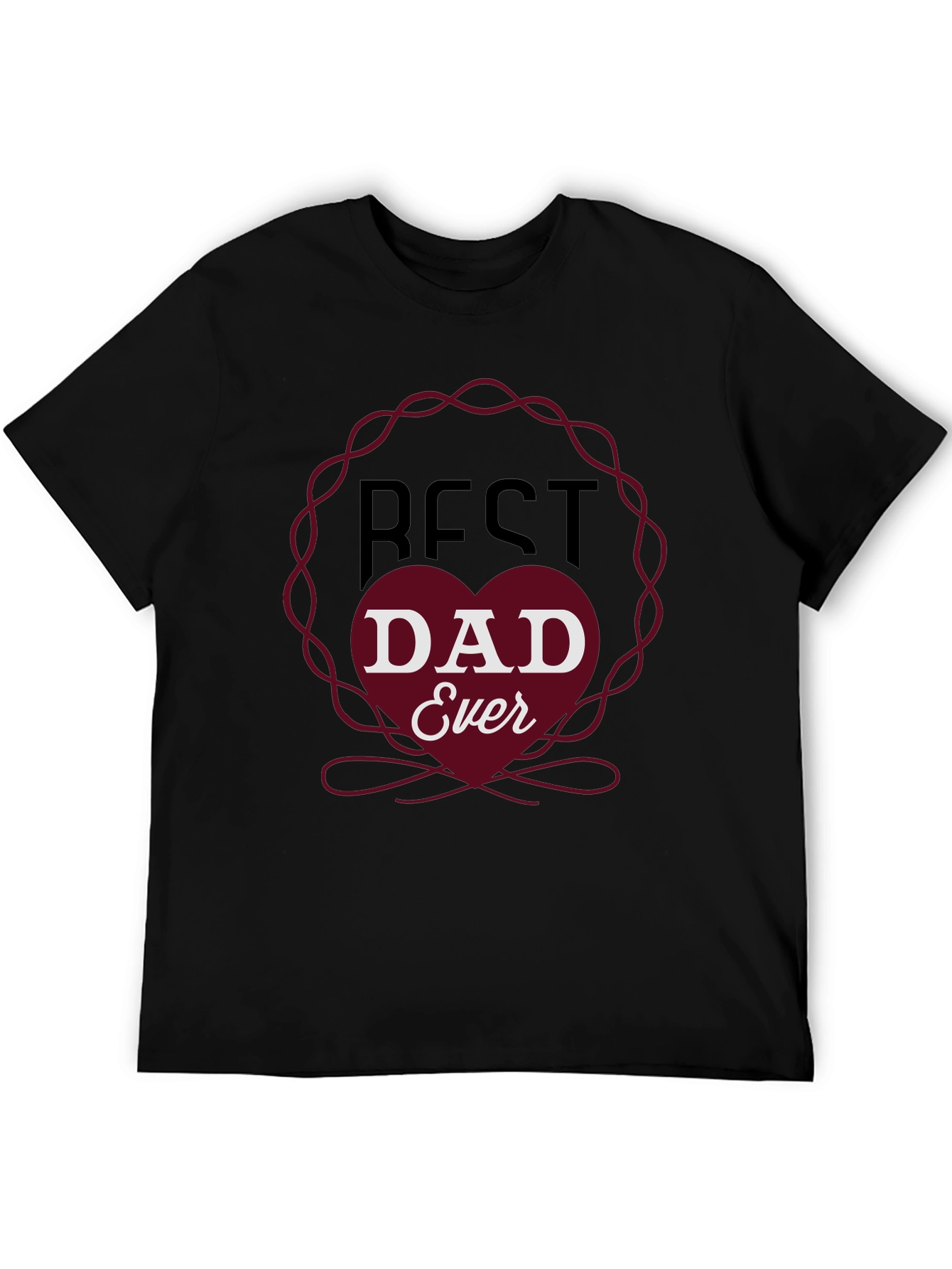 Best Dad Ever Graphic T-Shirt - Fathers Day Gift