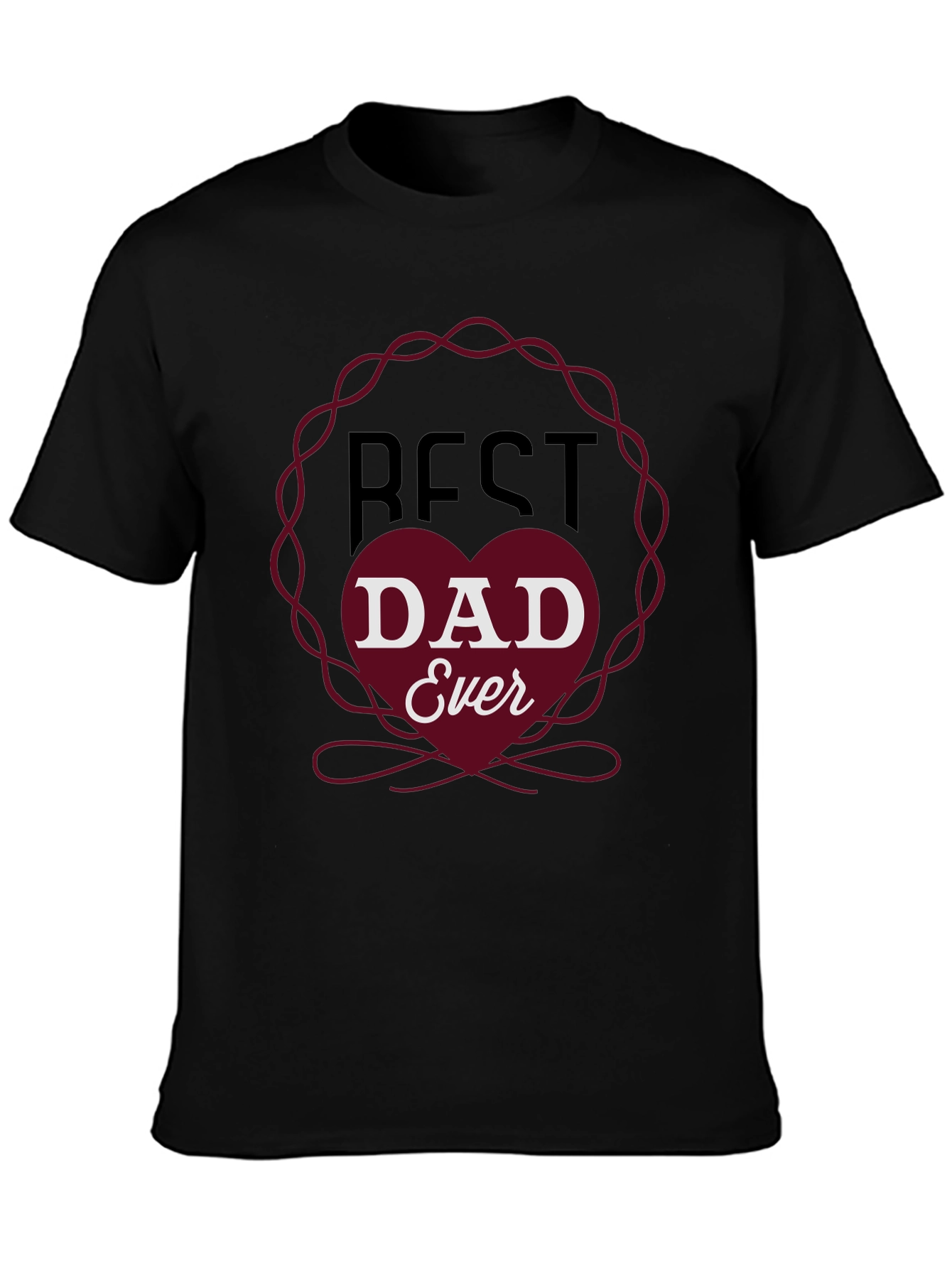 Best Dad Ever Graphic T-Shirt - Fathers Day Gift