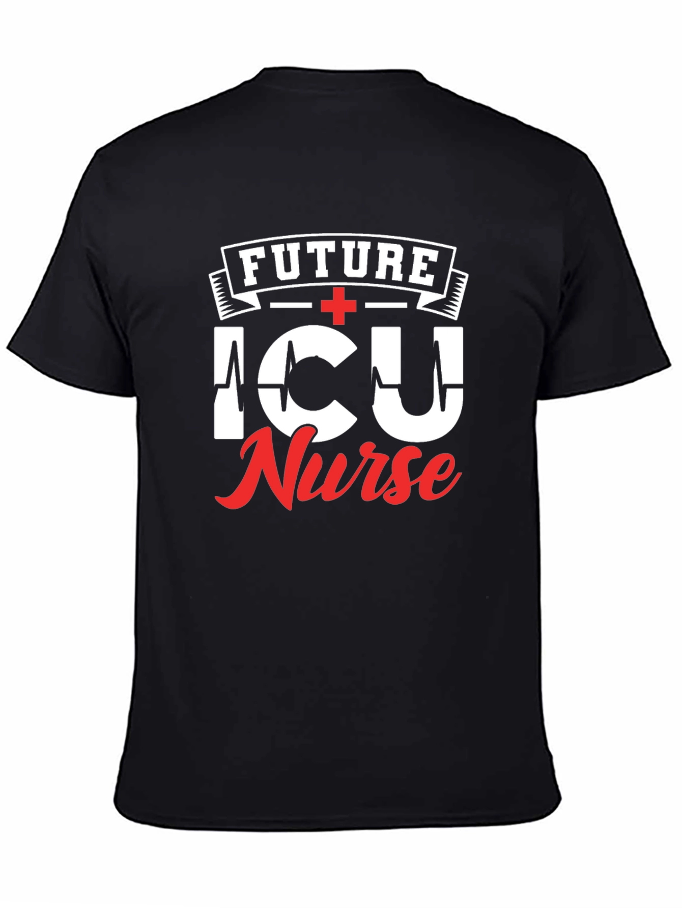 Future ICU Nurse T-Shirt - Black