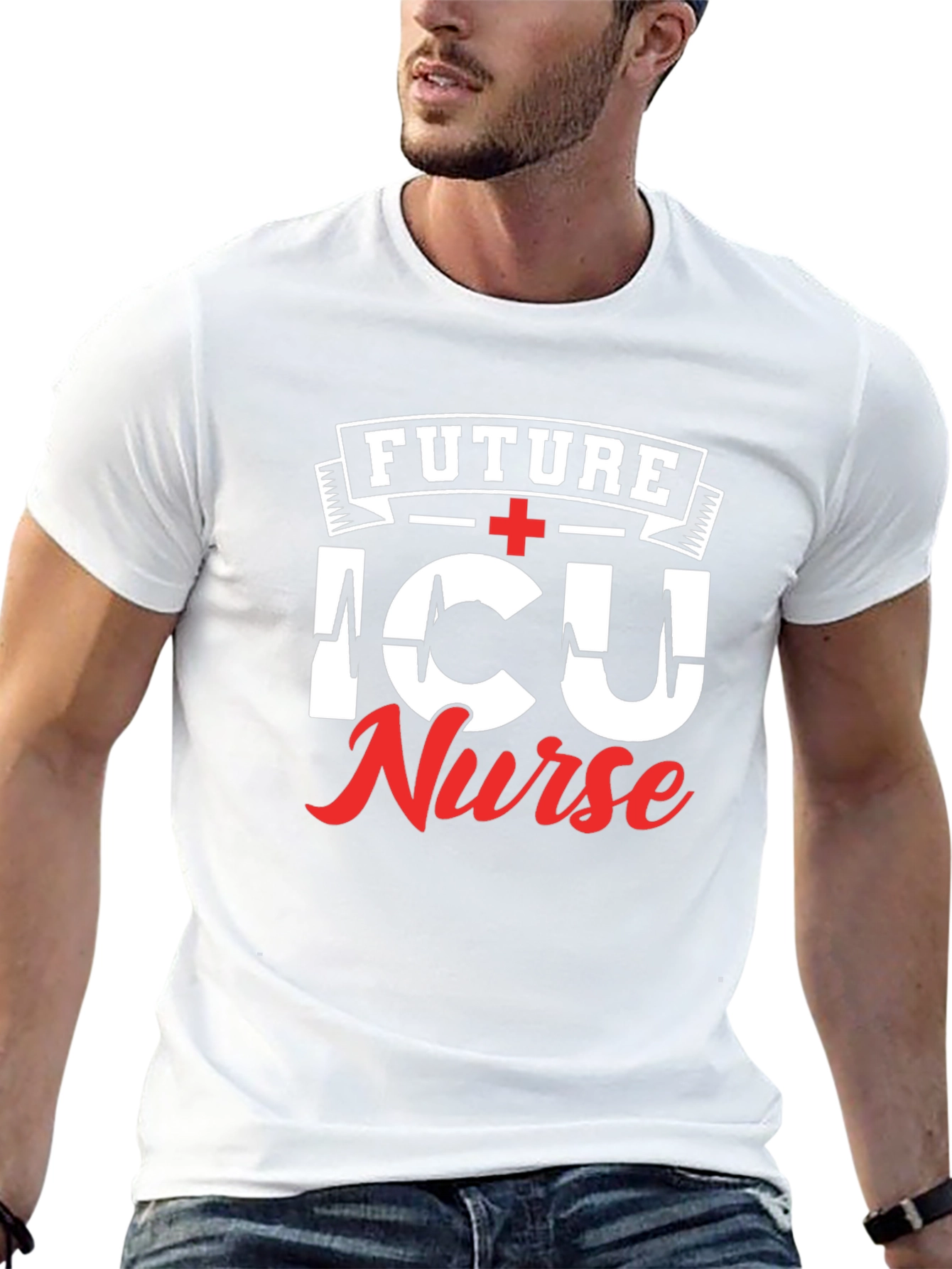 Future ICU Nurse T-Shirt - Black
