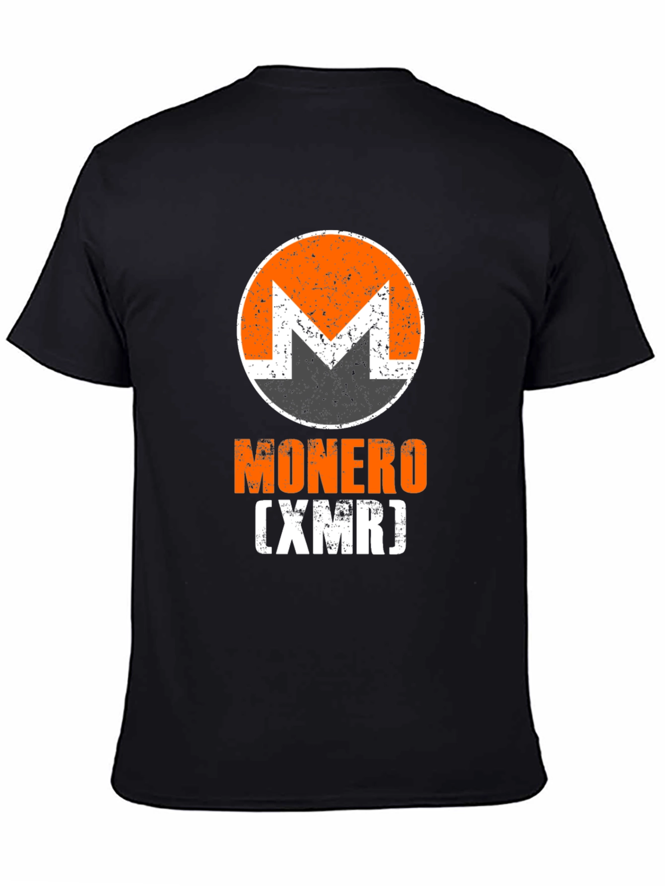 Monero Cryptocurrency Black T-Shirt
