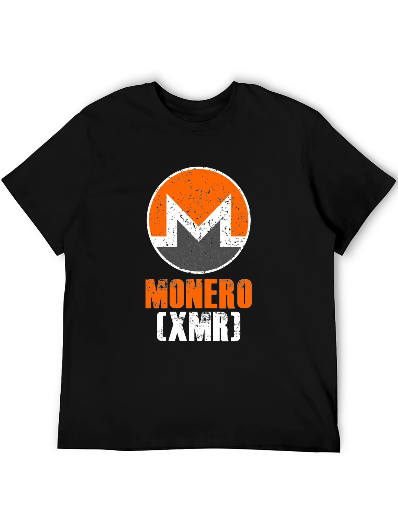 Monero Cryptocurrency Black T-Shirt