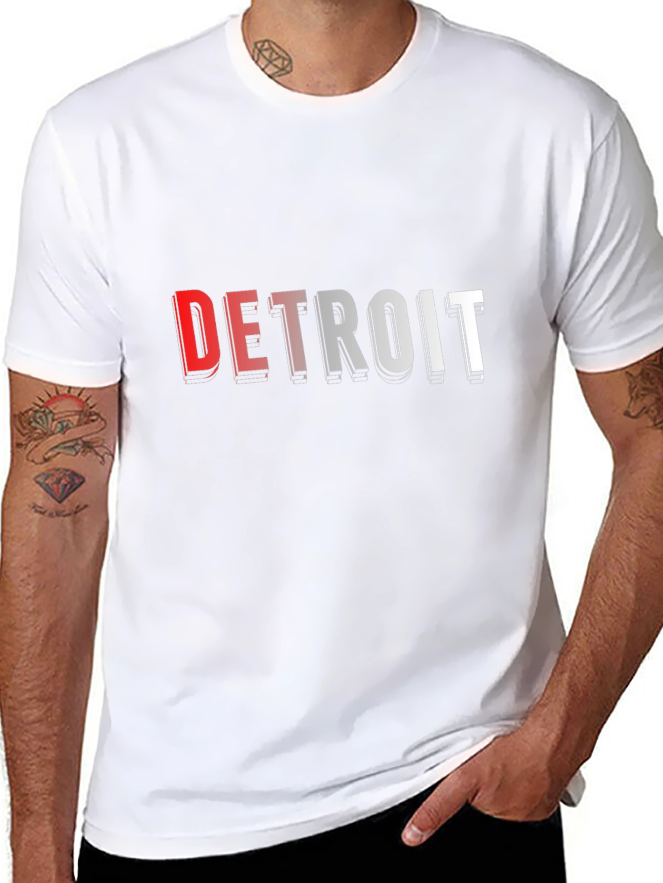 Detroit Graphic Tee - Cool City Pride T-Shirt